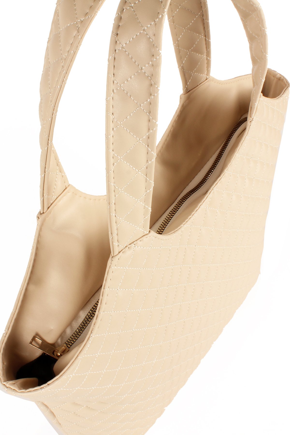 LWE1729-SyhTalhaLuwwe Bag'sKadın Kapitoneli Y S L Kesim Büyük Boy Salaş Kol Çantası (1729)