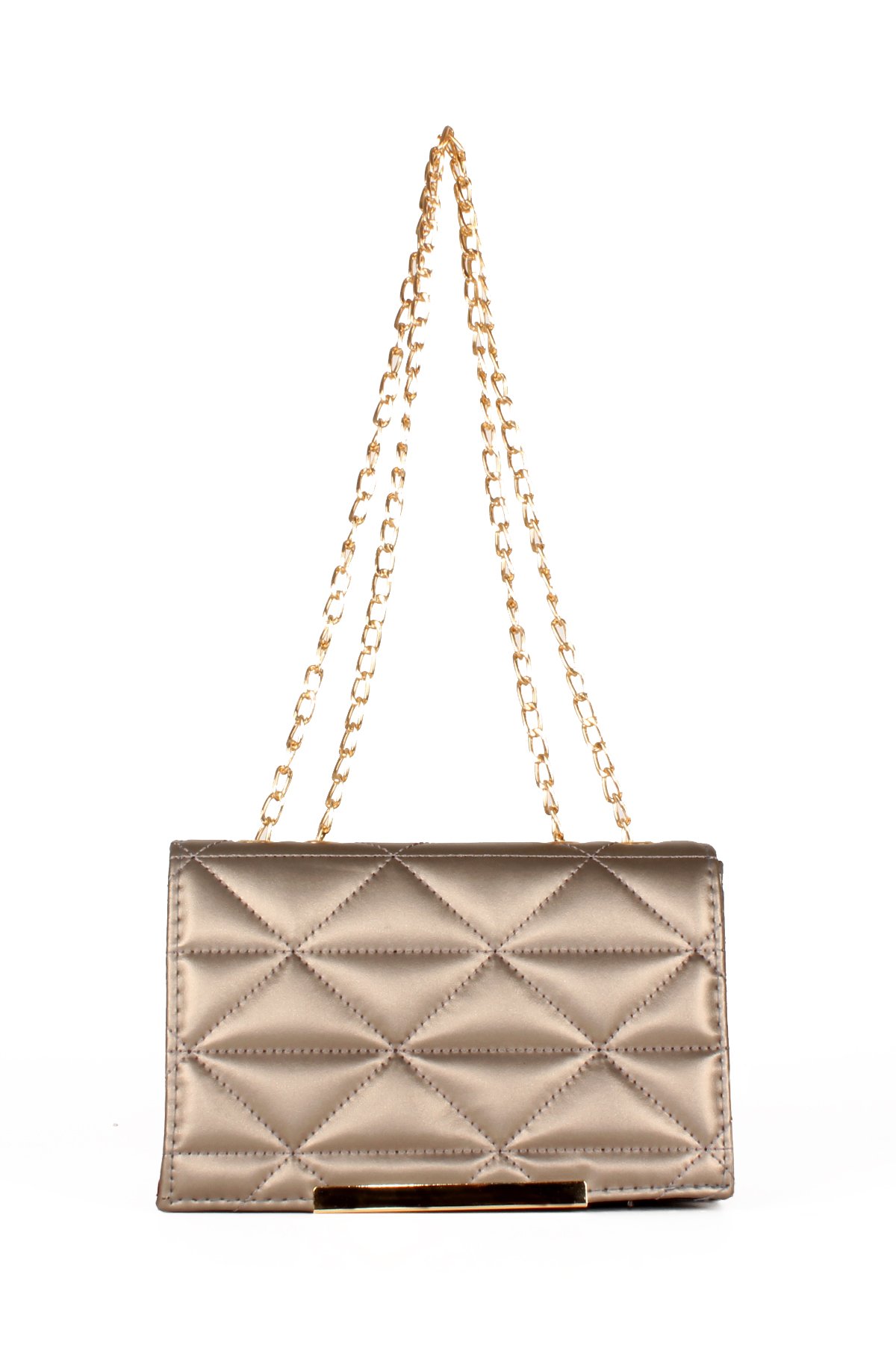 LWE20574-STalhaLuwwe Bag'sKadın Kapitoneli Zincir Askılı Omuz Çantası (20574)