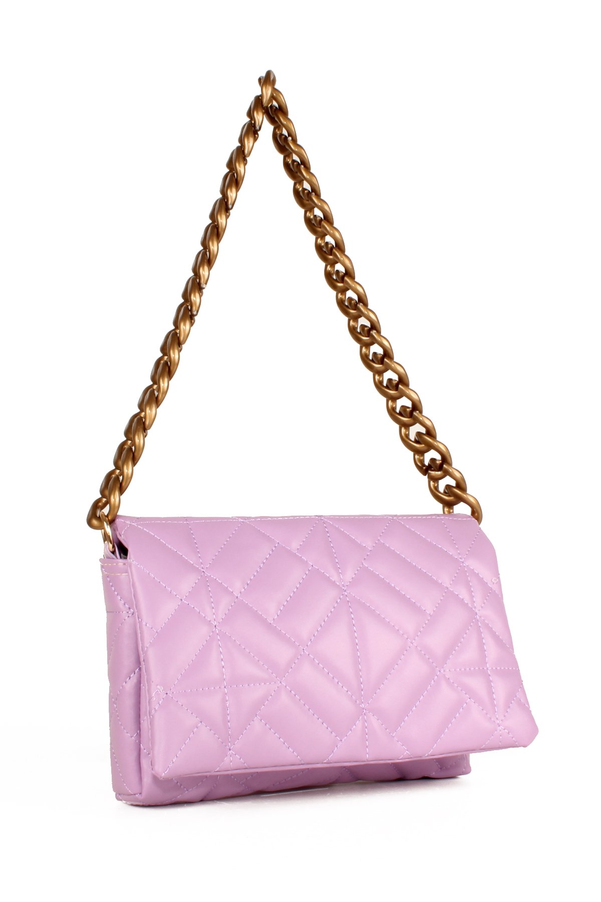 LWE20652-SyhTalhaLuwwe Bag'sKadın Kapitoneli Zincir El ve Omuz Askılı Omuz Çantası (20652)