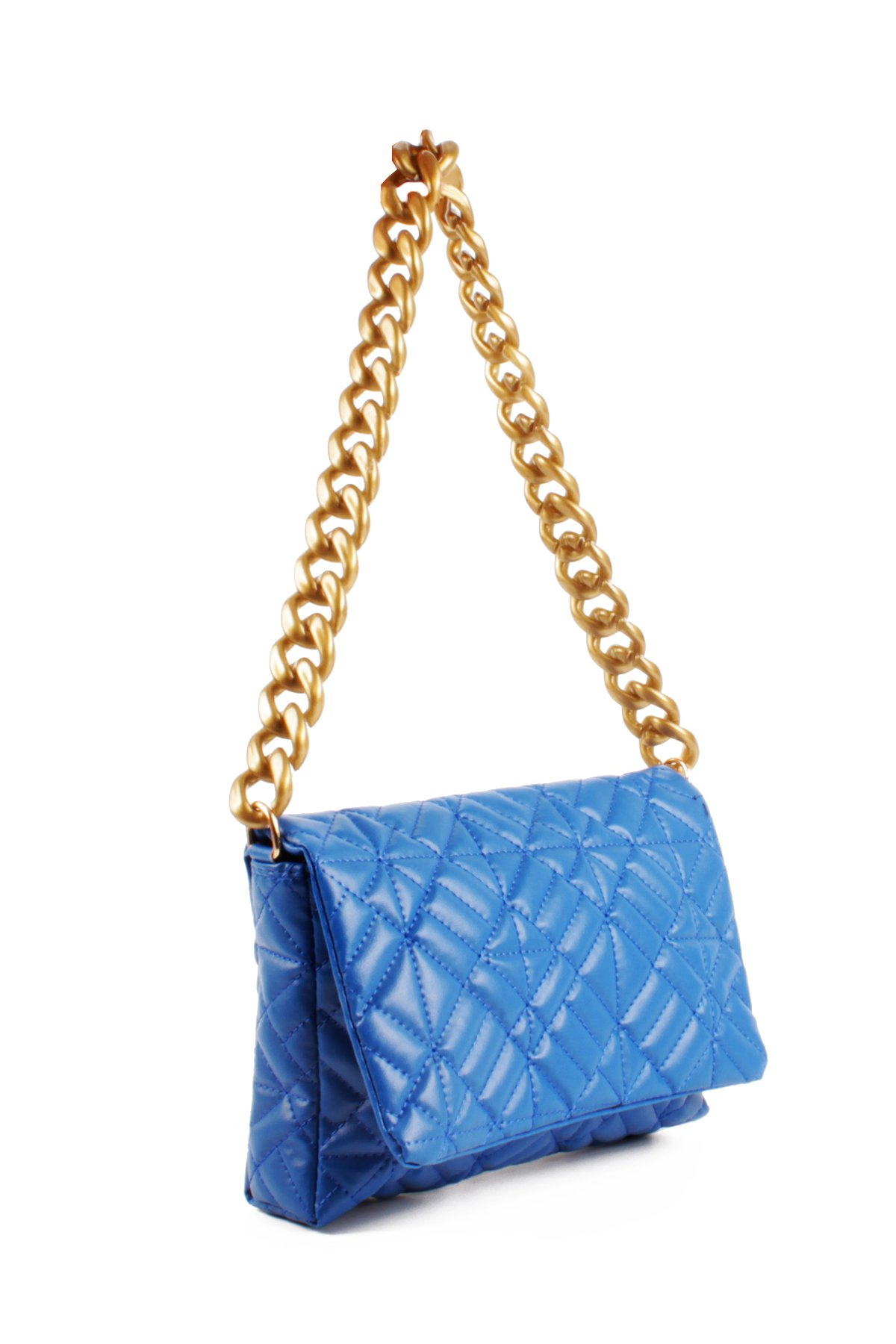 LWE20652-SyhTalhaLuwwe Bag'sKadın Kapitoneli Zincir El ve Omuz Askılı Omuz Çantası (20652)