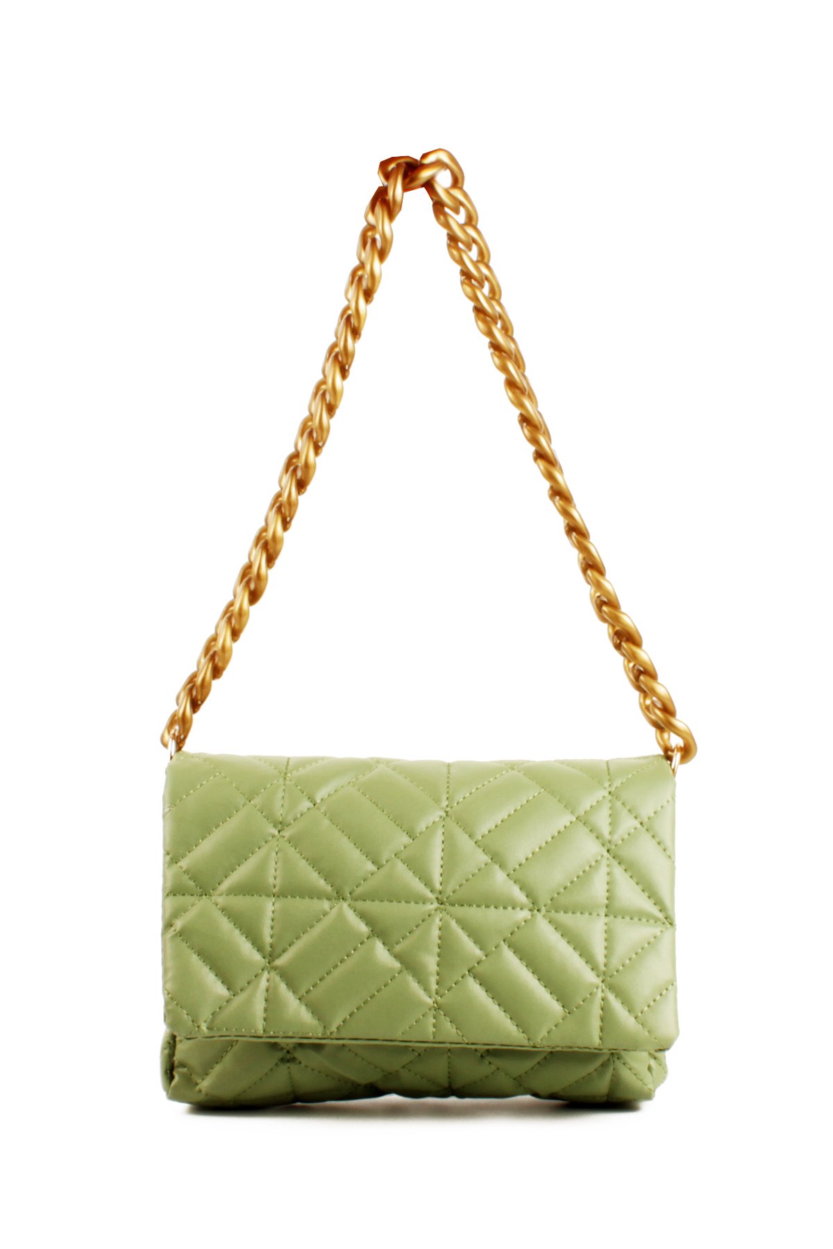 LWE20652-SyhTalhaLuwwe Bag'sKadın Kapitoneli Zincir El ve Omuz Askılı Omuz Çantası (20652)