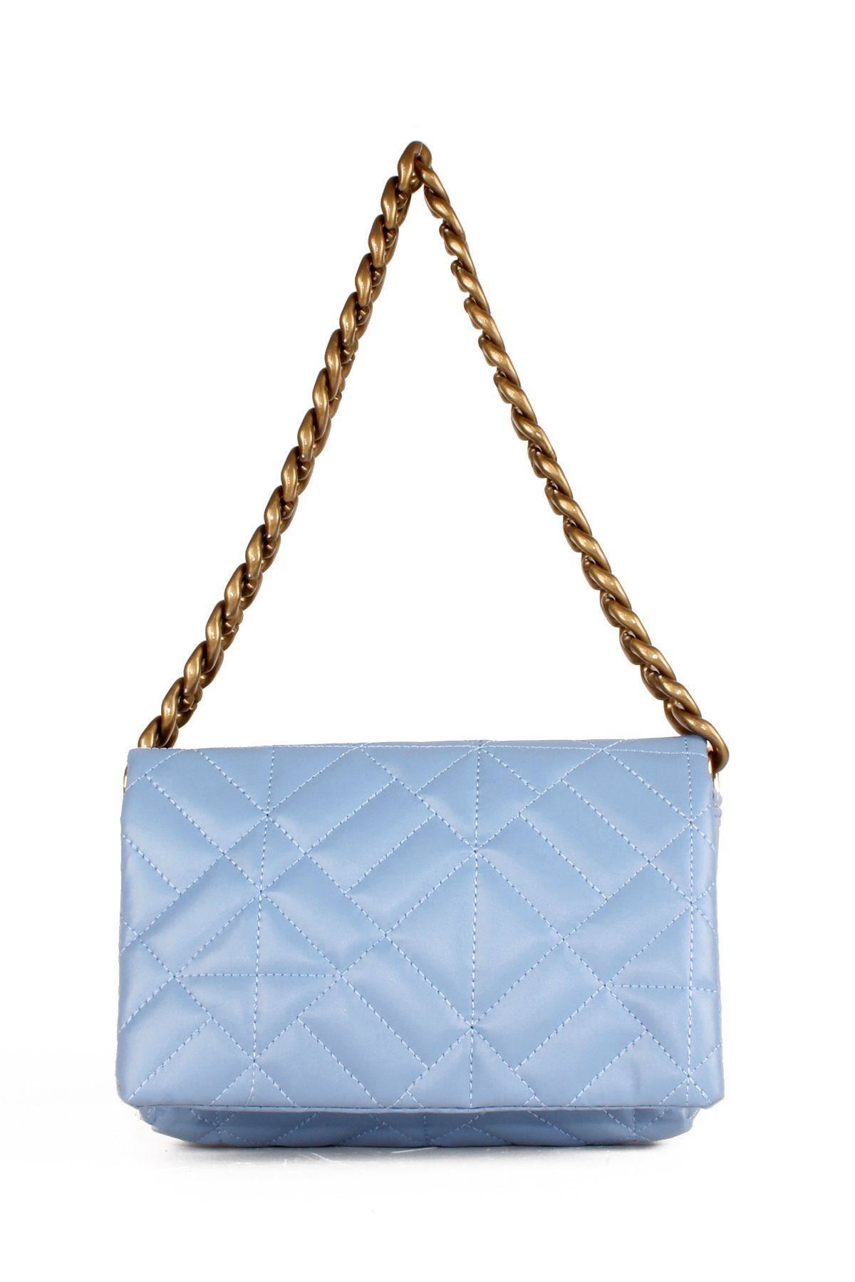 LWE20652-SyhTalhaLuwwe Bag'sKadın Kapitoneli Zincir El ve Omuz Askılı Omuz Çantası (20652)