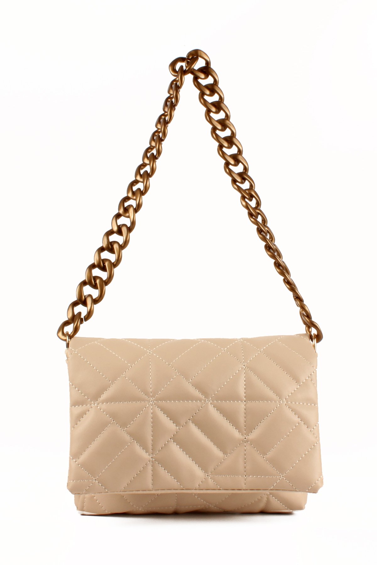 LWE20652-SyhTalhaLuwwe Bag'sKadın Kapitoneli Zincir El ve Omuz Askılı Omuz Çantası (20652)