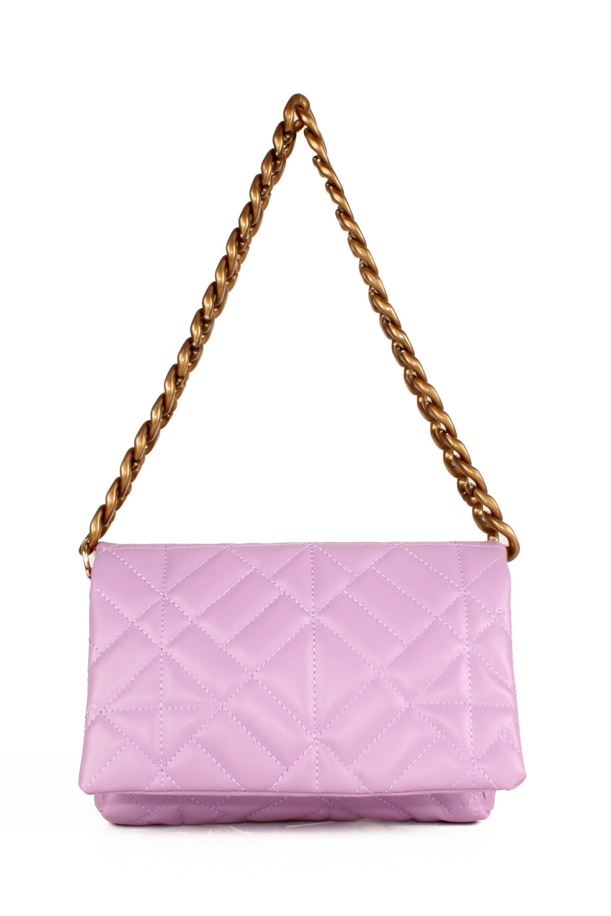 LWE20652-SyhTalhaLuwwe Bag'sKadın Kapitoneli Zincir El ve Omuz Askılı Omuz Çantası (20652)