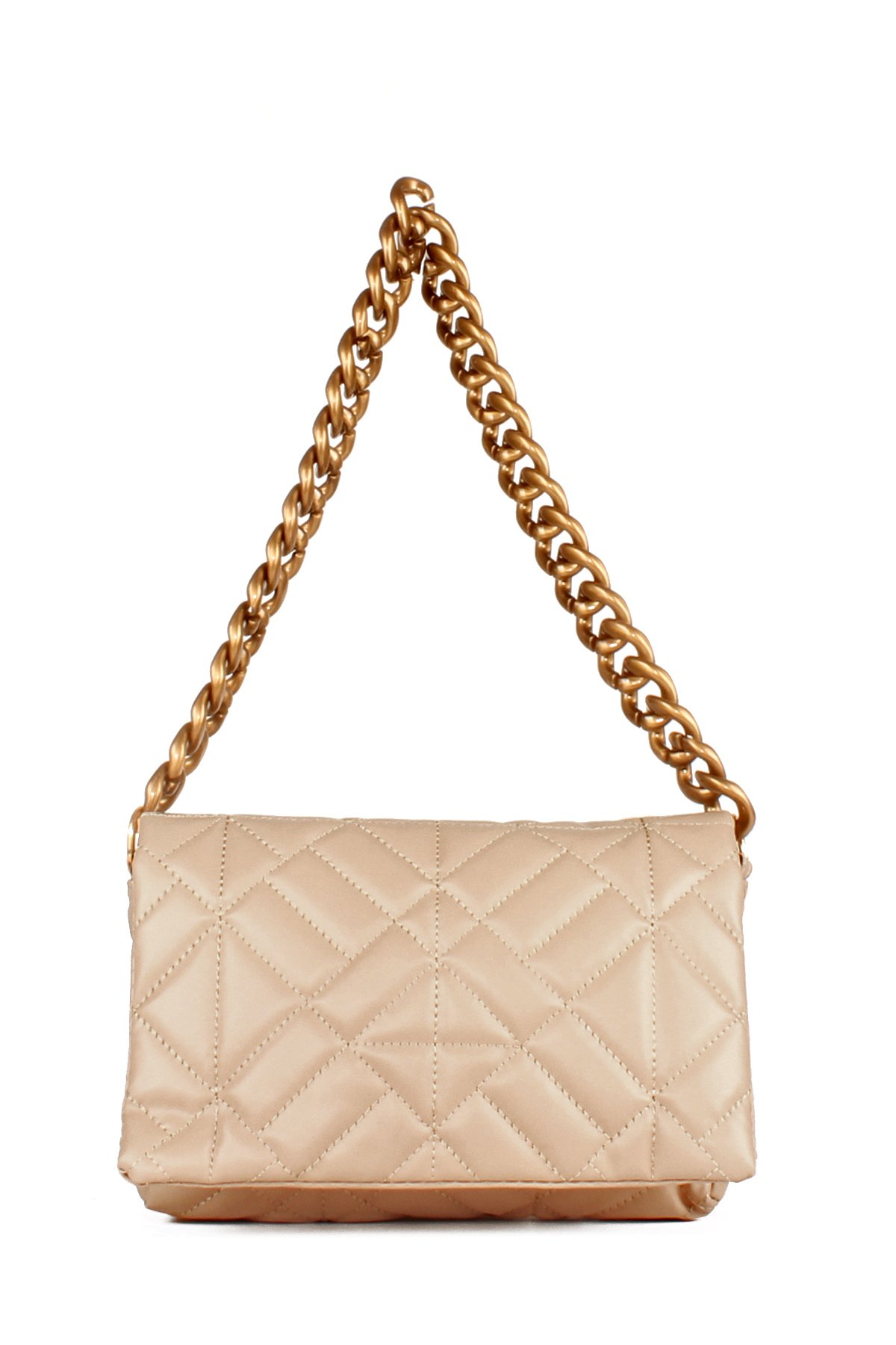 LWE20652-SyhTalhaLuwwe Bag'sKadın Kapitoneli Zincir El ve Omuz Askılı Omuz Çantası (20652)