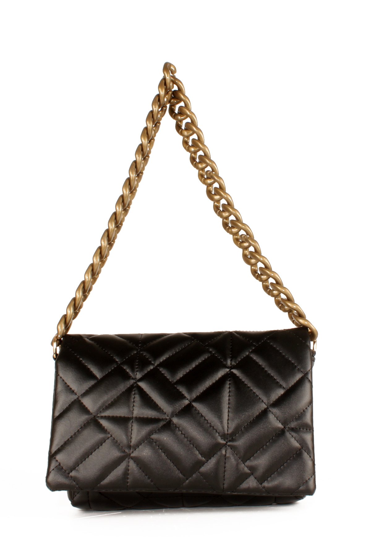 LWE20652-SyhTalhaLuwwe Bag'sKadın Kapitoneli Zincir El ve Omuz Askılı Omuz Çantası (20652)