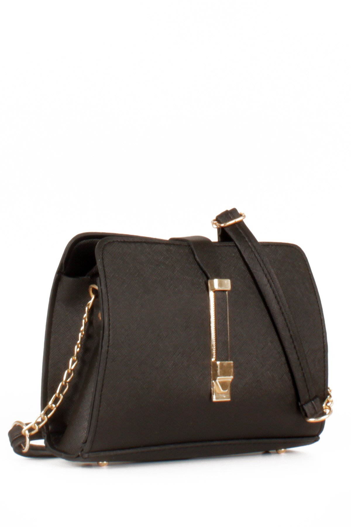 LWE20473-STalhaLuwwe Bag'sKadın Kasalı Fermuar Kapamalı Omuz Çantası (20473)