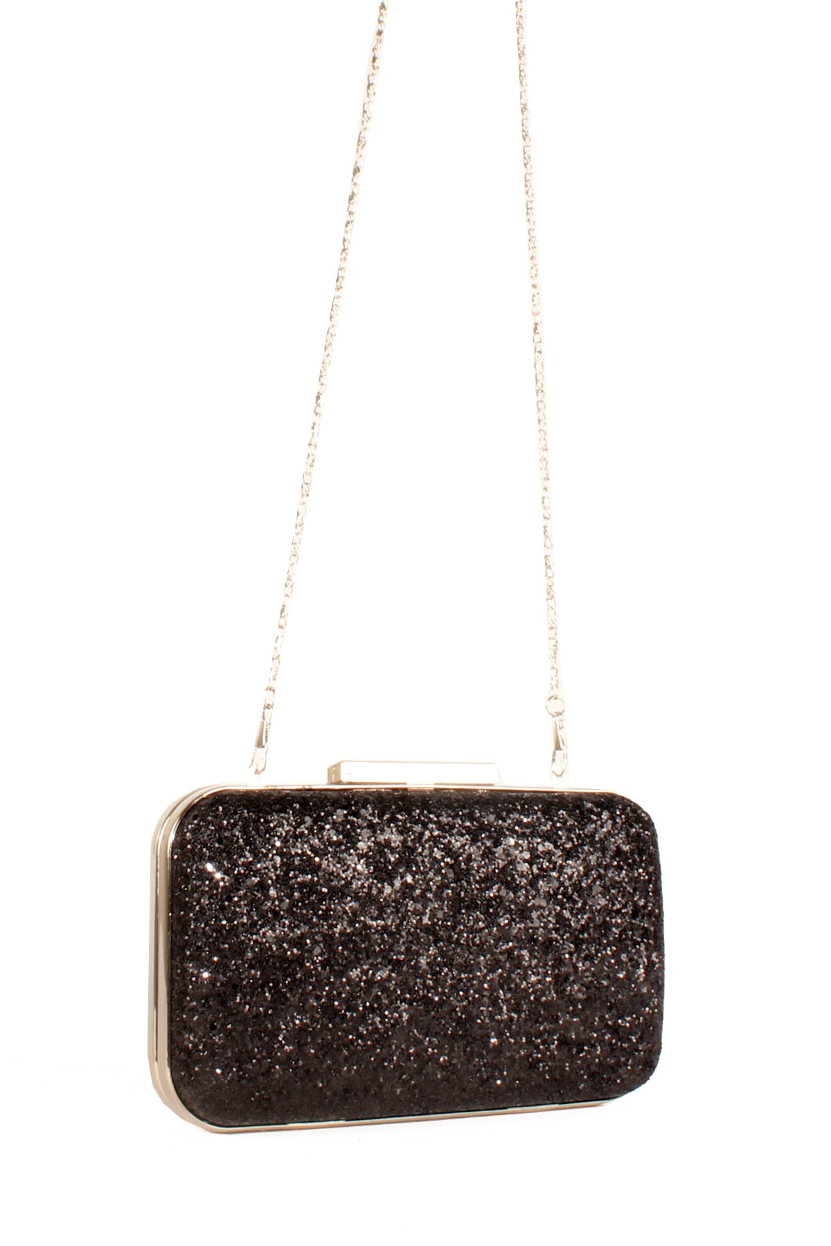 LWE1633-SyhTalhaLuwwe Bag'sKadın Kasalı Zincir Askılı Lüx Abiye Çanta (1633)
