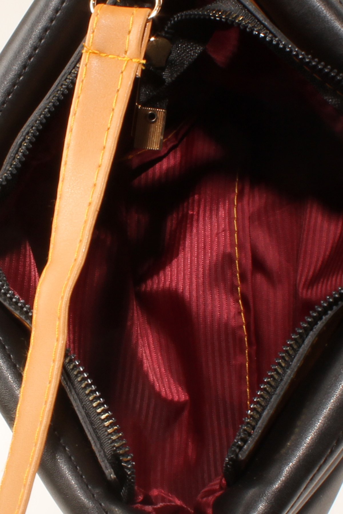 LWE1598-SOsmanlıLuwwe Bag'sKadın Kemer Detaylı Kapitone Omuz Çantası (1598)