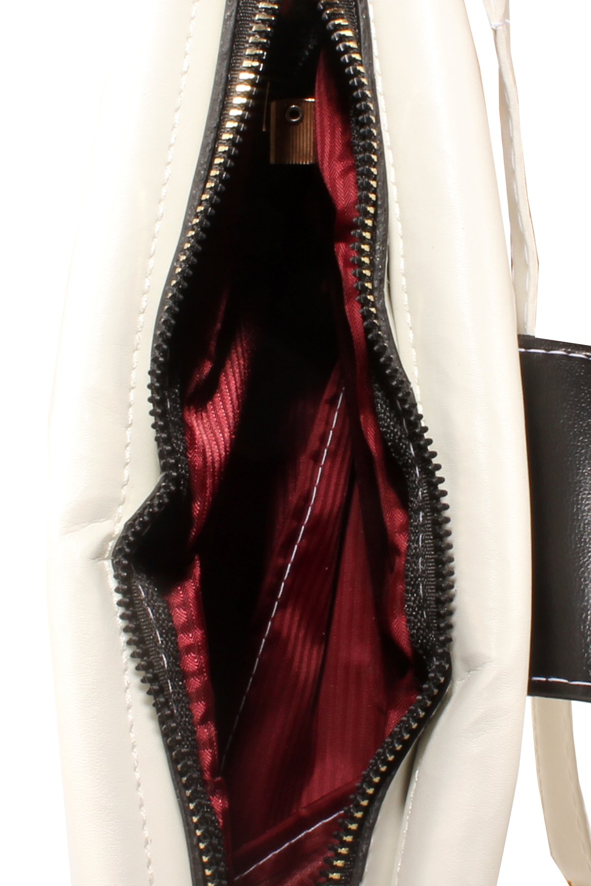 LWE1598-SOsmanlıLuwwe Bag'sKadın Kemer Detaylı Kapitone Omuz Çantası (1598)