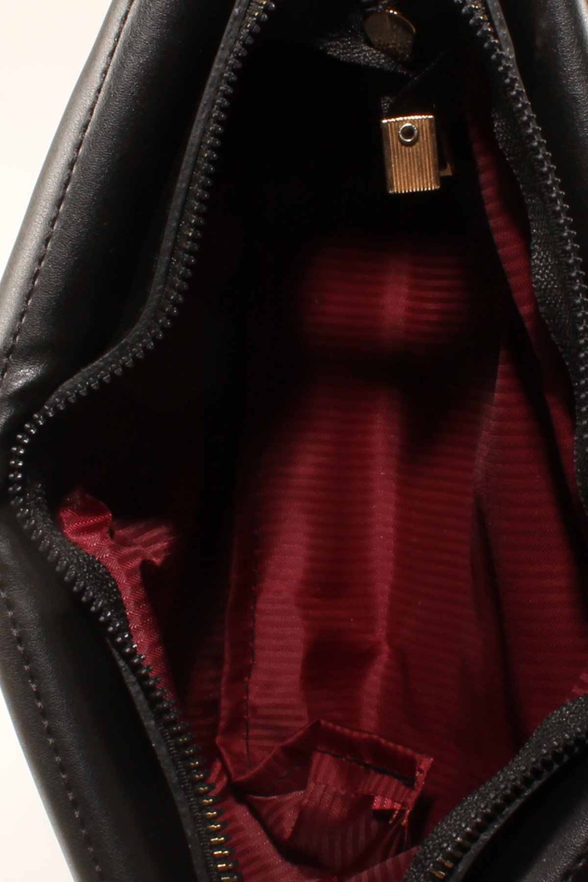 LWE1598-SOsmanlıLuwwe Bag'sKadın Kemer Detaylı Kapitone Omuz Çantası (1598)