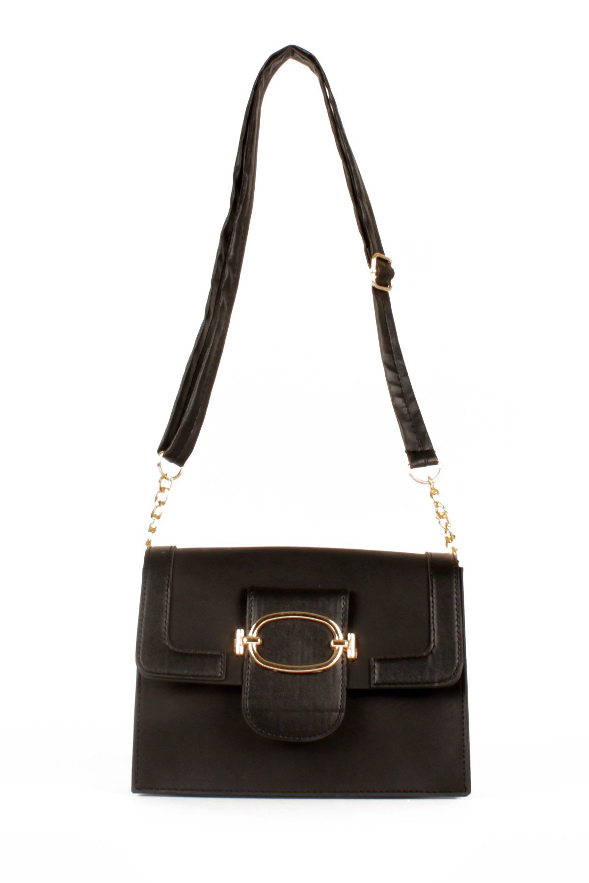 LWE20476-STalhaLuwwe Bag'sKadın Kemer Detaylı Omuz Çantası (20476)