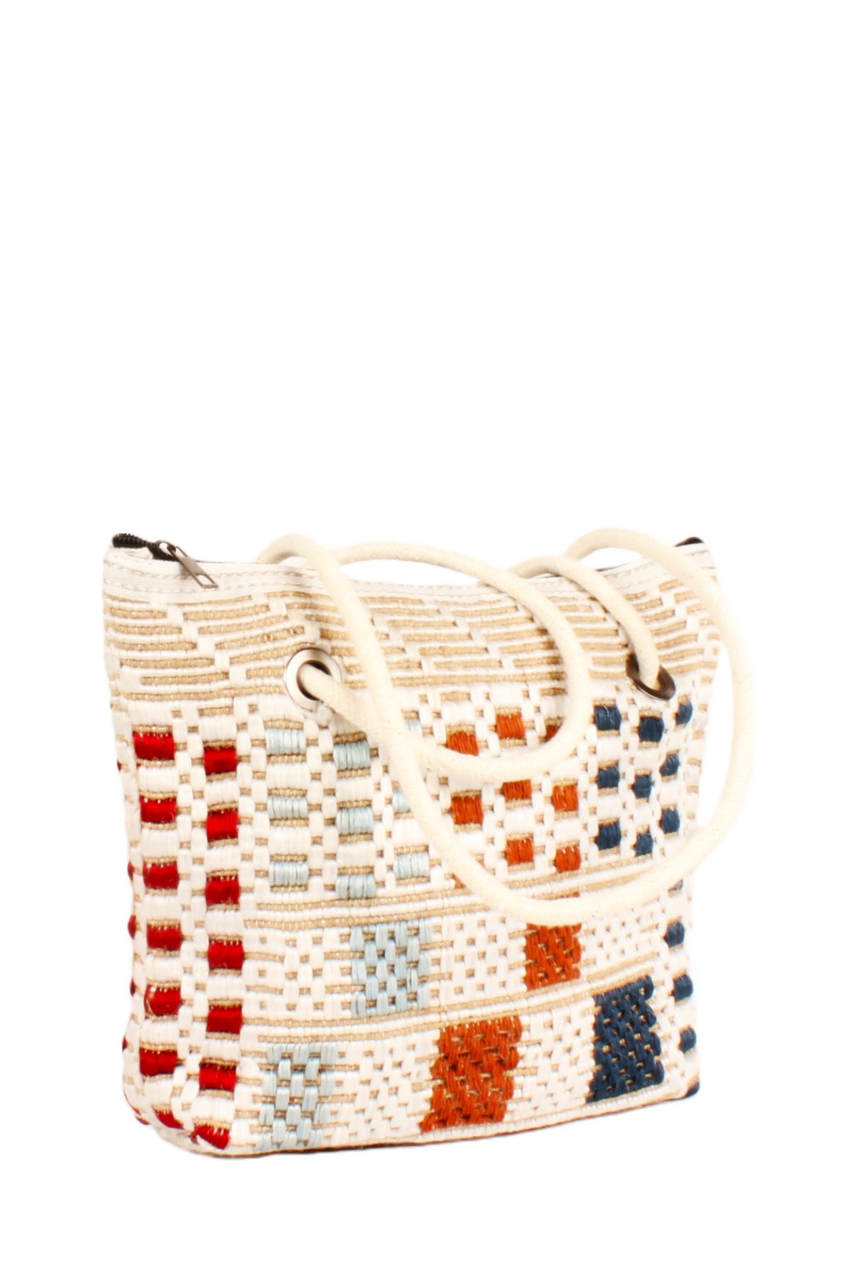 LWE60741-Klm1MviKhvTalhaLuwwe Bag'sKadın Kilim Motifli Etnik Tarz Anne Bebek-Günlük-Plaj Çok Amaçlı Dokuma Örgü El ve Omuz Çantası (60741)