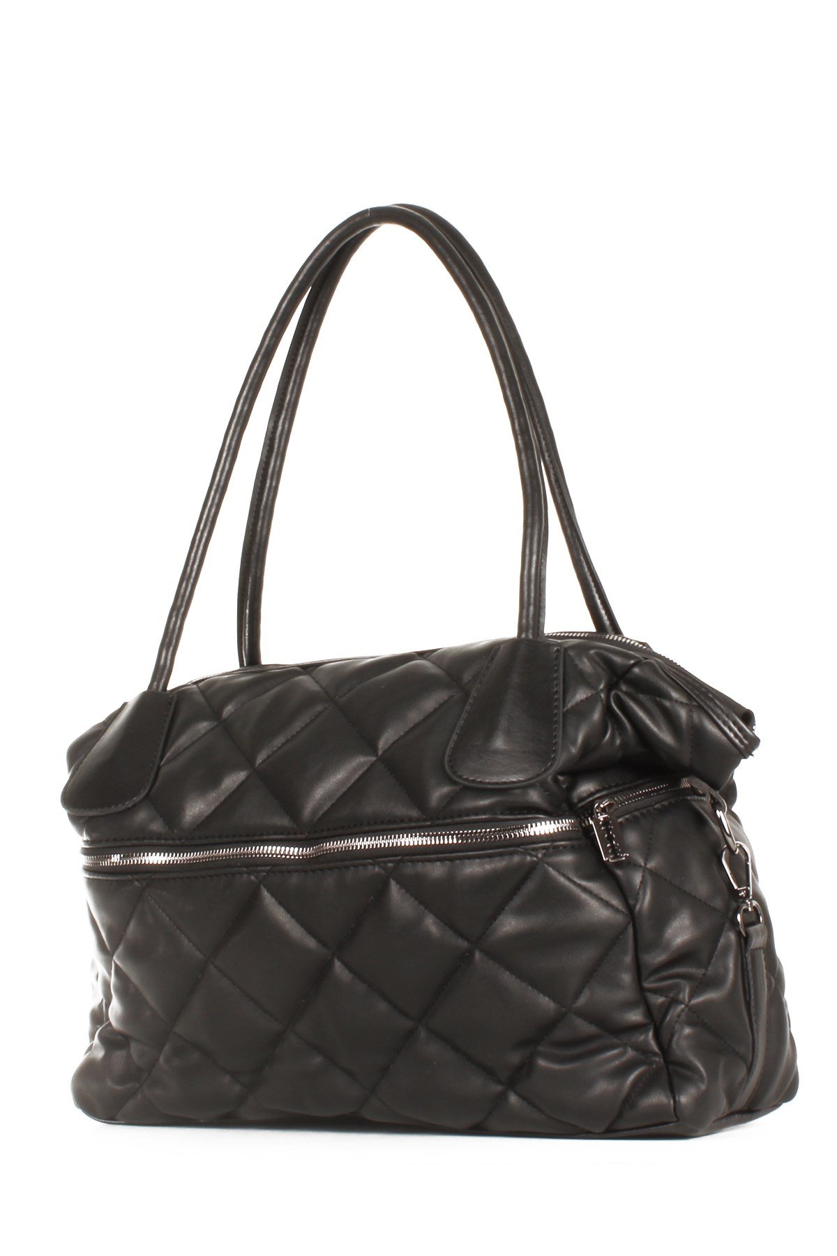 LWEB1444-SLuwweLuwwe Bag'sKadın Kolon Tutmalı Kapitone Şişme Çanta (B1444)