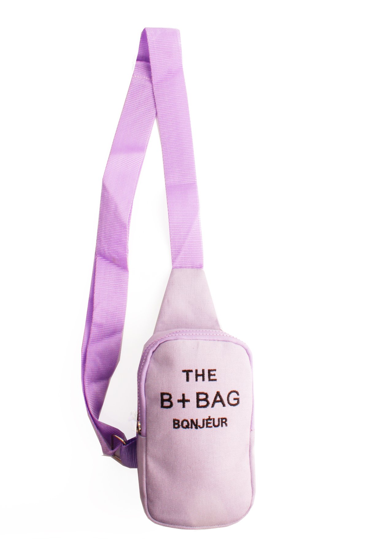 LWE20769-SyhTalhaLuwwe Bag'sKadın Krinkıl Kumaş İki Bölmeli Telefonluk Boy Çapraz Kolon Askılı Sırt ve Göğüs Çantası (20769)