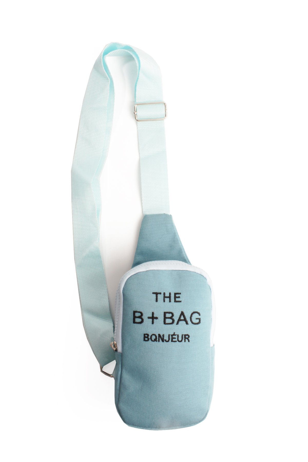 LWE20769-SyhTalhaLuwwe Bag'sKadın Krinkıl Kumaş İki Bölmeli Telefonluk Boy Çapraz Kolon Askılı Sırt ve Göğüs Çantası (20769)