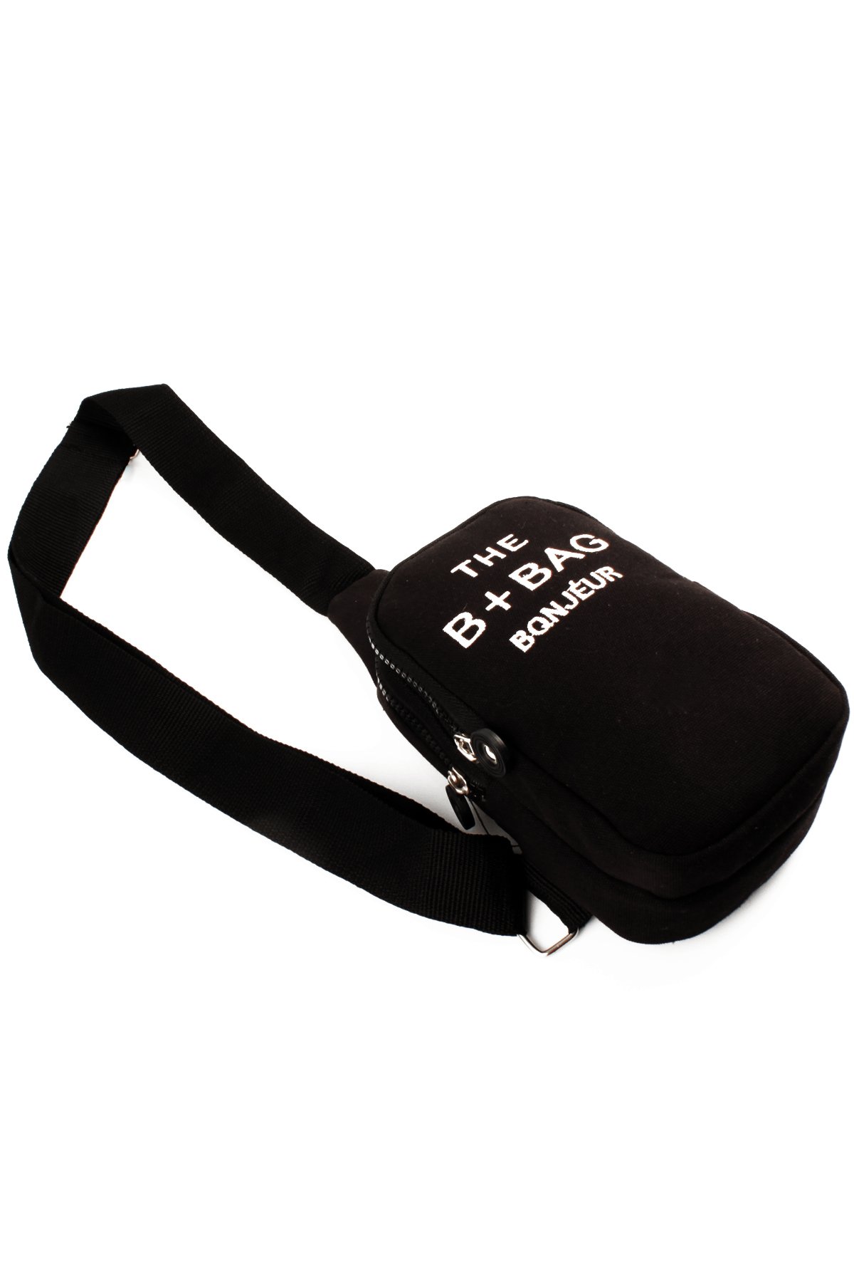 LWE20769-SyhTalhaLuwwe Bag'sKadın Krinkıl Kumaş İki Bölmeli Telefonluk Boy Çapraz Kolon Askılı Sırt ve Göğüs Çantası (20769)