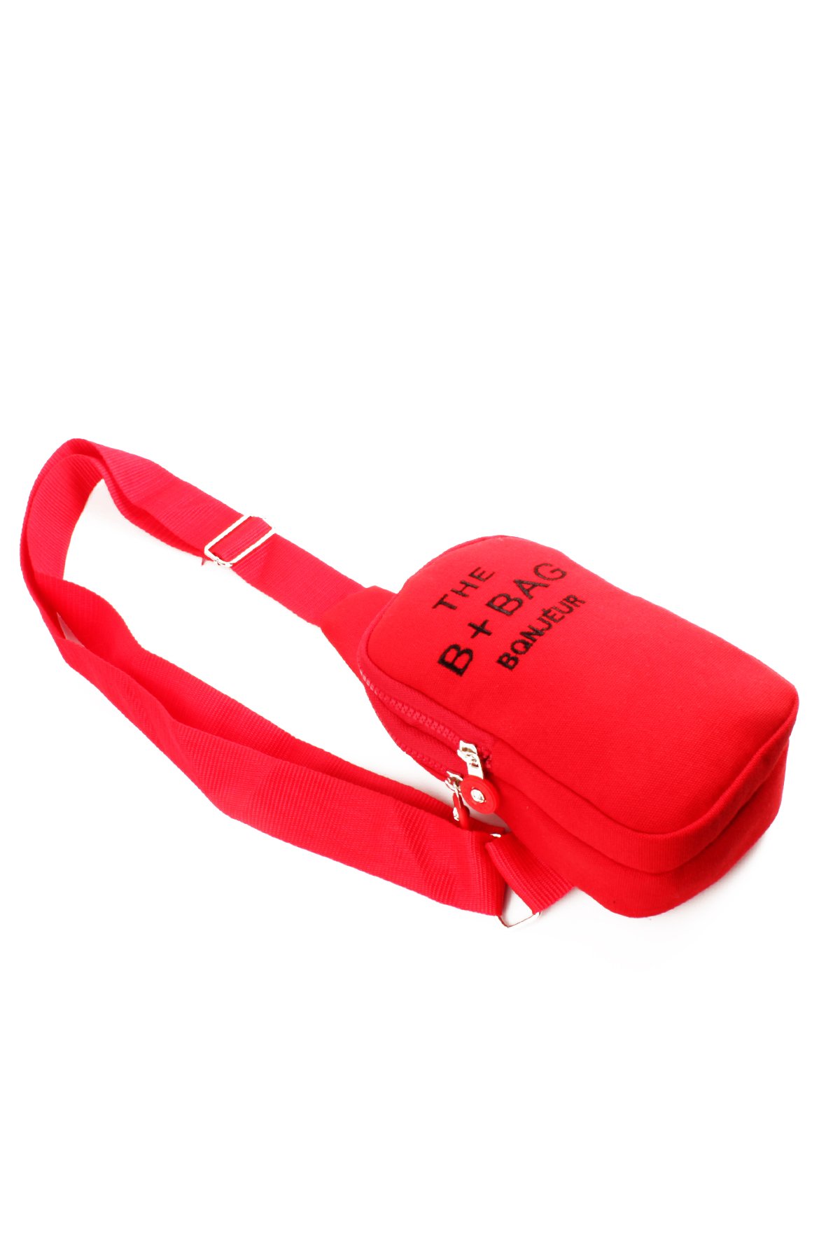 LWE20769-SyhTalhaLuwwe Bag'sKadın Krinkıl Kumaş İki Bölmeli Telefonluk Boy Çapraz Kolon Askılı Sırt ve Göğüs Çantası (20769)