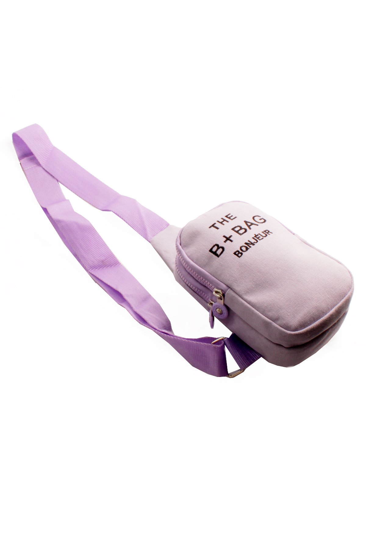 LWE20769-SyhTalhaLuwwe Bag'sKadın Krinkıl Kumaş İki Bölmeli Telefonluk Boy Çapraz Kolon Askılı Sırt ve Göğüs Çantası (20769)