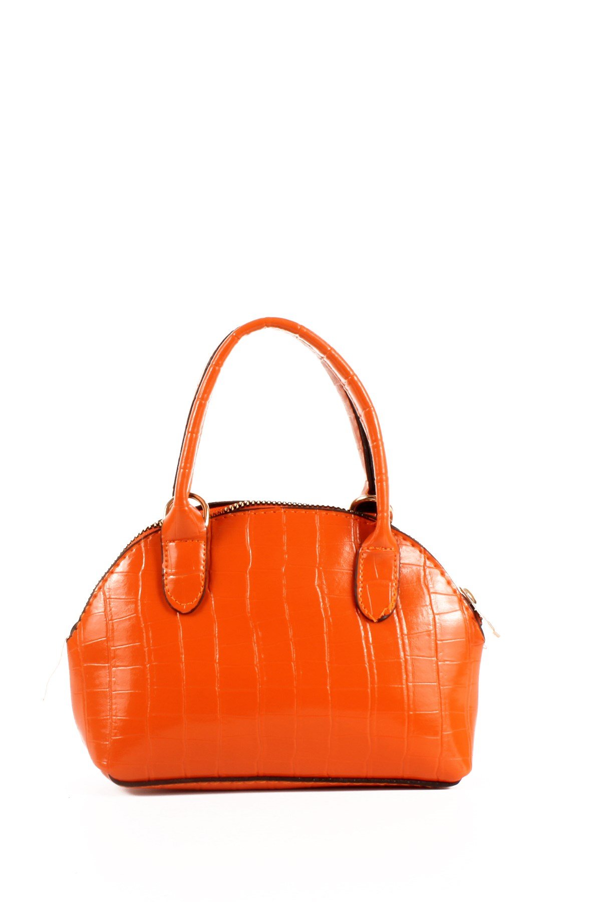 LWE20695-SyhTalhaLuwwe Bag'sKadın Kroko Deri Görünümlü Uzun Askılı El ve Omuz Çantası (20695)