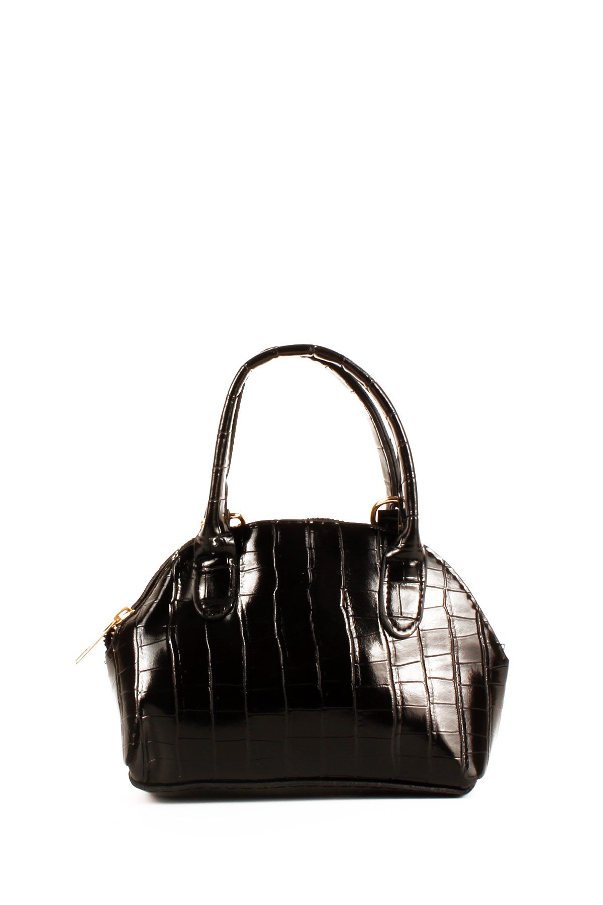 LWE20695-SyhTalhaLuwwe Bag'sKadın Kroko Deri Görünümlü Uzun Askılı El ve Omuz Çantası (20695)