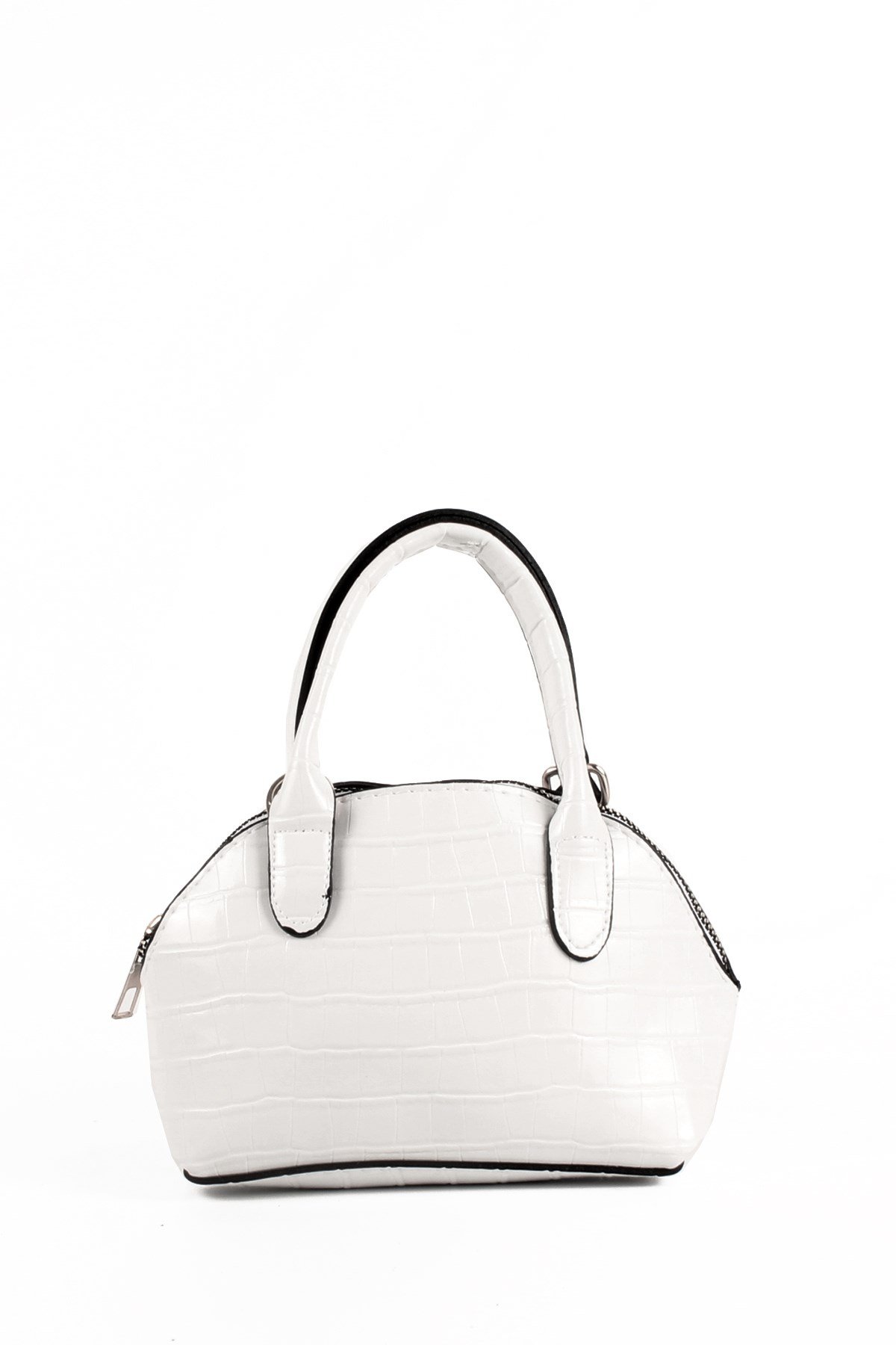 LWE20695-SyhTalhaLuwwe Bag'sKadın Kroko Deri Görünümlü Uzun Askılı El ve Omuz Çantası (20695)