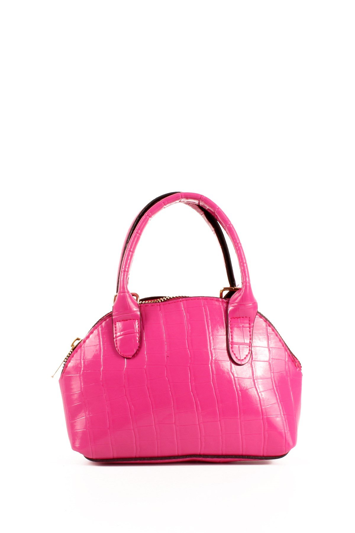 LWE20695-SyhTalhaLuwwe Bag'sKadın Kroko Deri Görünümlü Uzun Askılı El ve Omuz Çantası (20695)