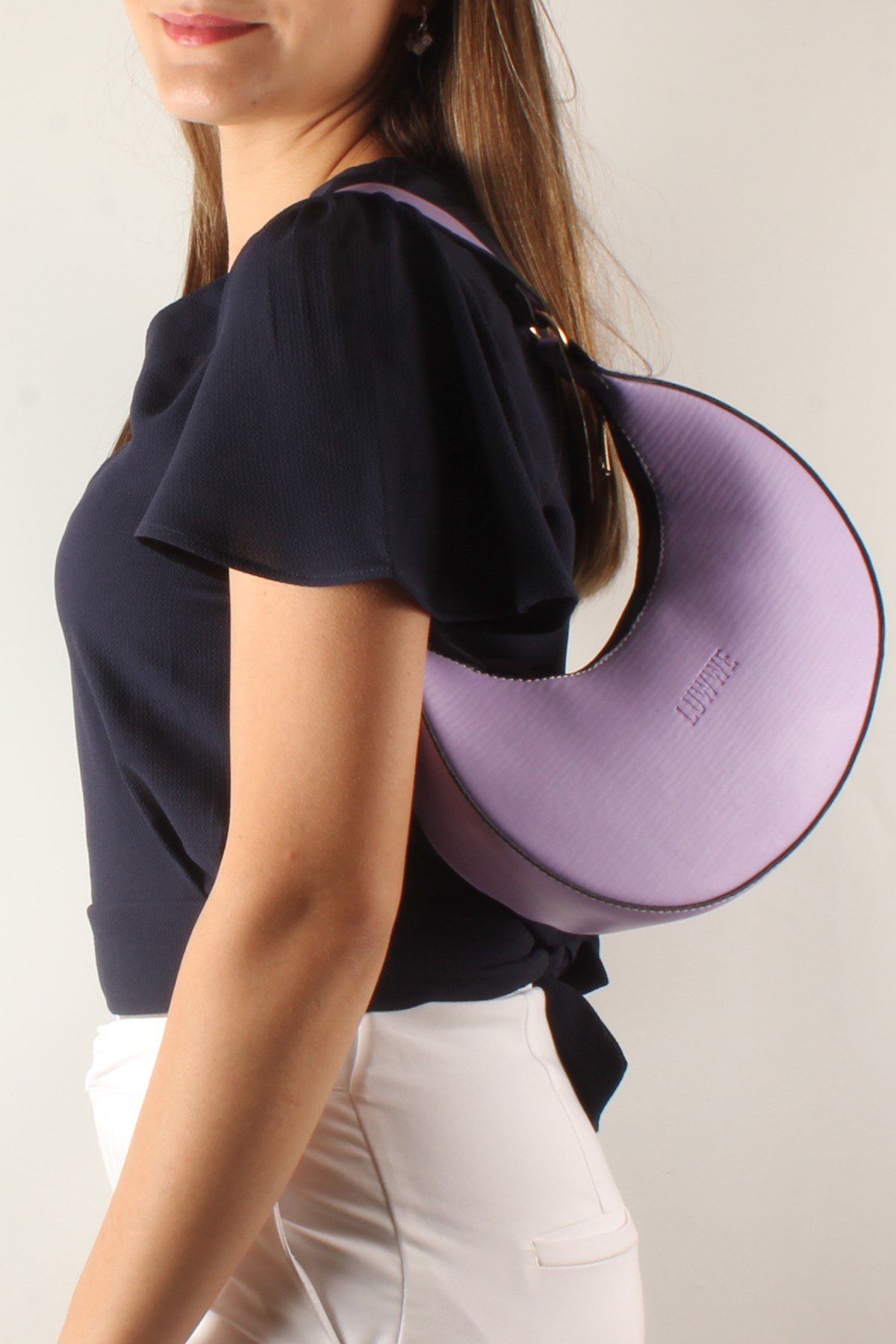 LWE60377-SLuwweLuwwe Bag'sKadın Luwwe Yuvarlak&Baguette Çanta