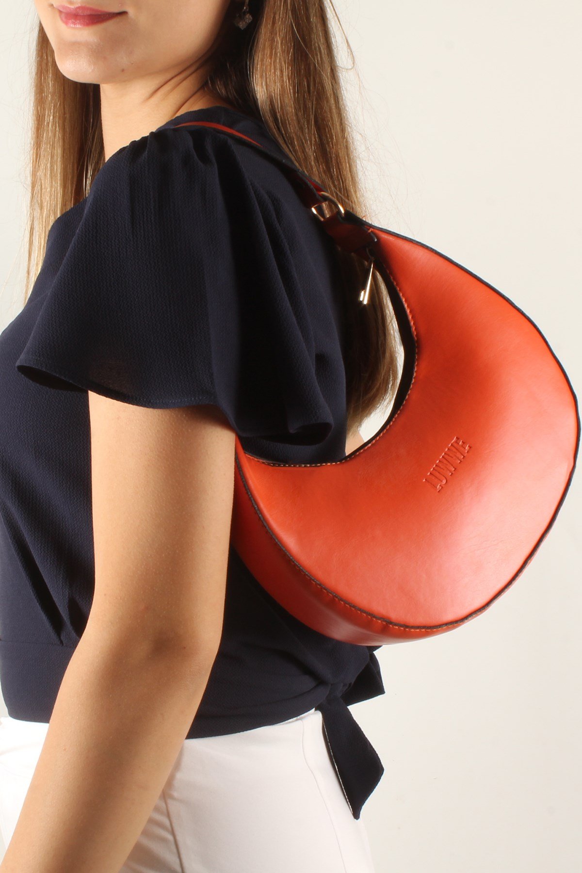 LWE60377-SLuwweLuwwe Bag'sKadın Luwwe Yuvarlak&Baguette Çanta