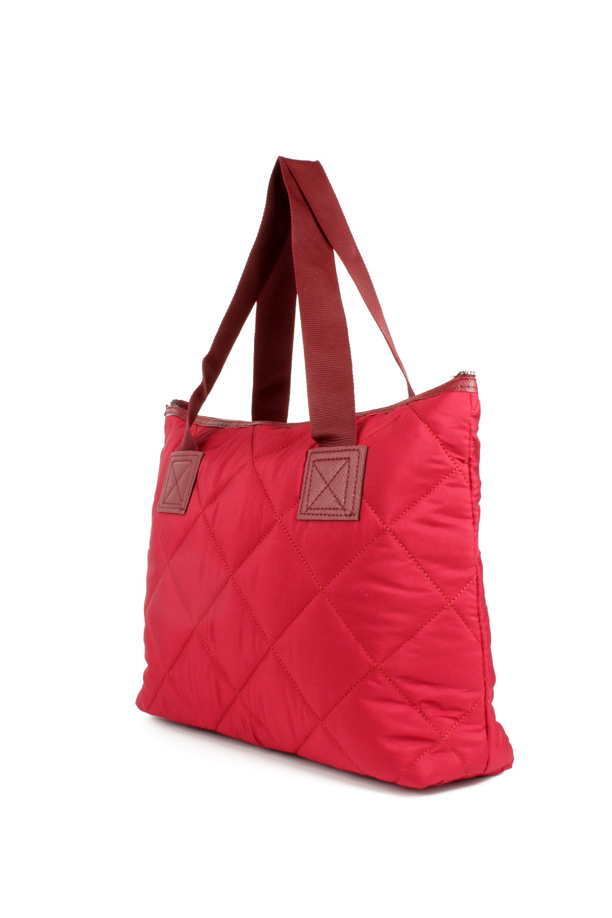 LWE10783-SyhTalhaLuwwe Bag'sKadın Maxi Boy Paraşüt Kumaş Ön Bölmeli Shopper Tarz Kol Ve Omuz Çantası (10783)