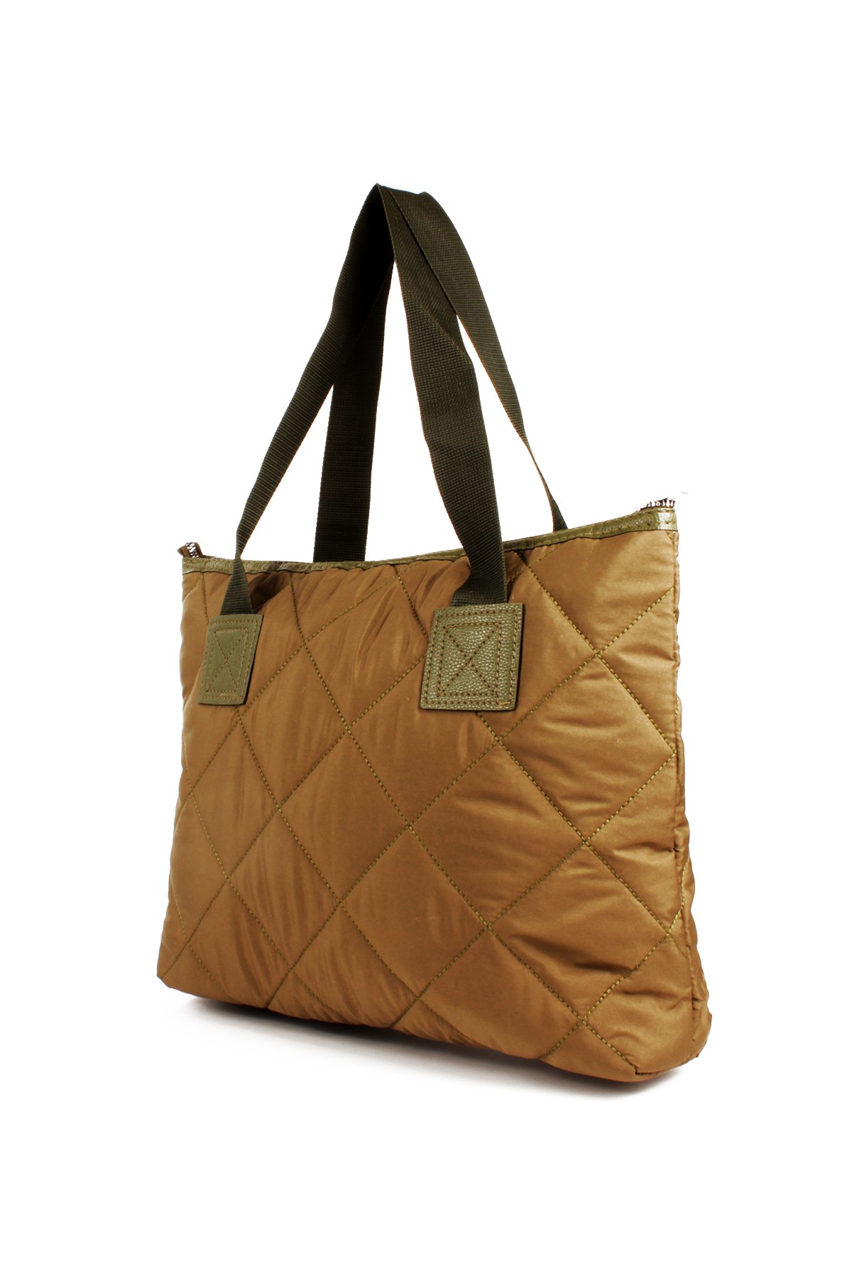 LWE10783-SyhTalhaLuwwe Bag'sKadın Maxi Boy Paraşüt Kumaş Ön Bölmeli Shopper Tarz Kol Ve Omuz Çantası (10783)