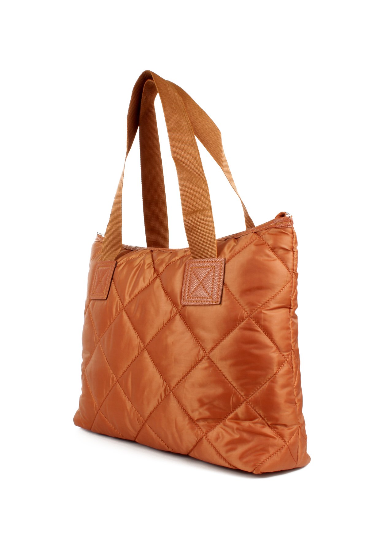 LWE10783-SyhTalhaLuwwe Bag'sKadın Maxi Boy Paraşüt Kumaş Ön Bölmeli Shopper Tarz Kol Ve Omuz Çantası (10783)