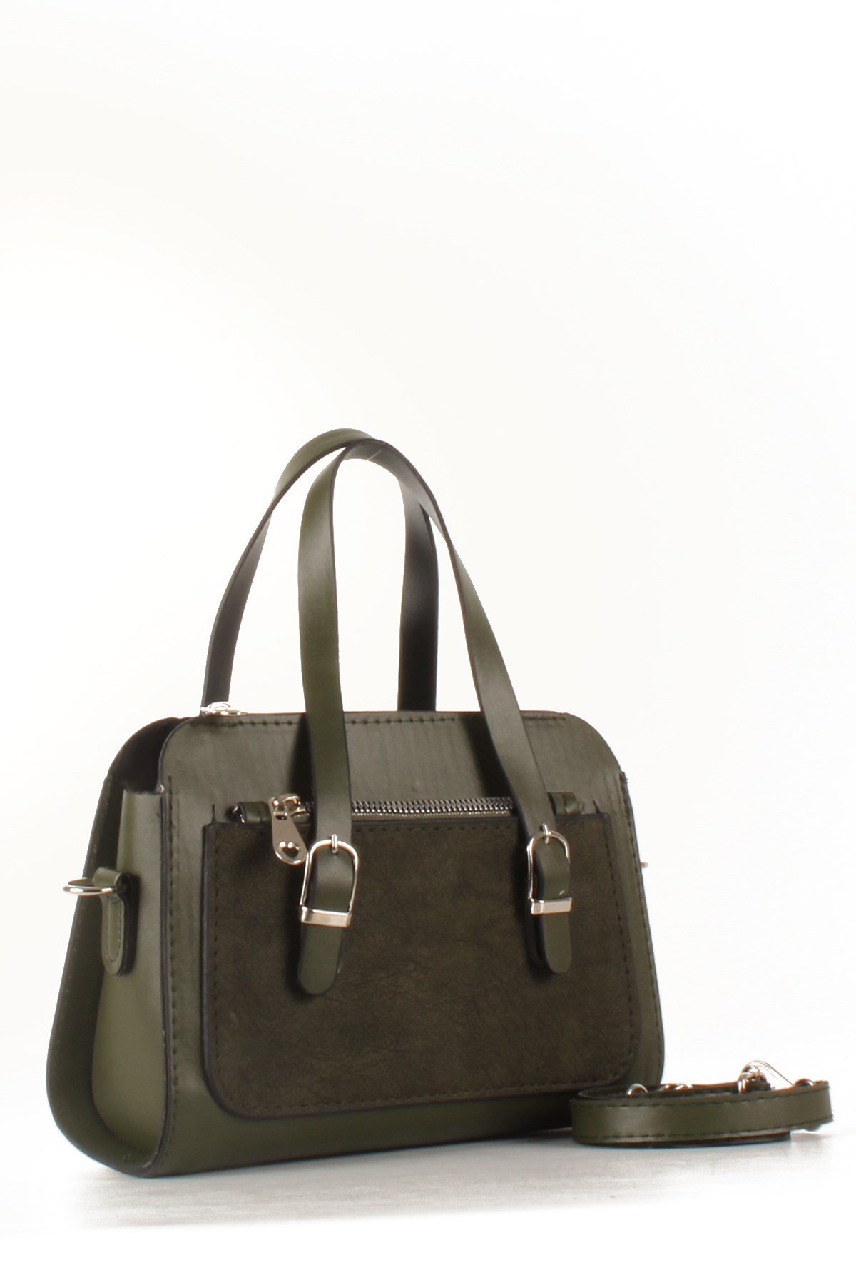 LWE20432-SLuwweLuwwe Bag'sKadın Midi-Üç Bölmeli El ve Omuz Çantası (20432)