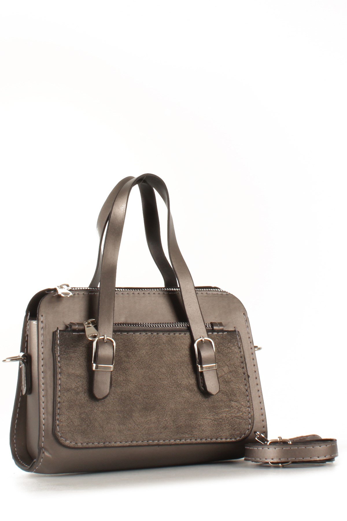 LWE20432-SLuwweLuwwe Bag'sKadın Midi-Üç Bölmeli El ve Omuz Çantası (20432)