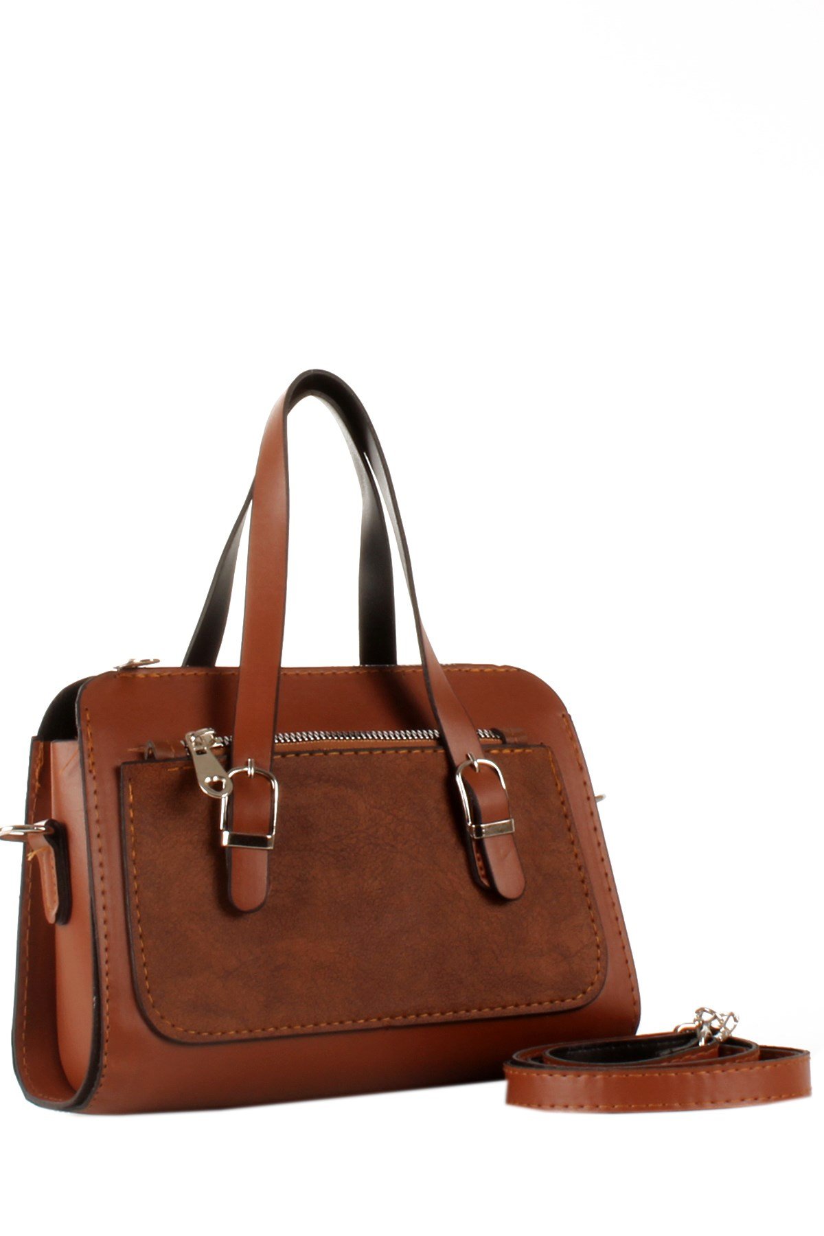 LWE20432-SLuwweLuwwe Bag'sKadın Midi-Üç Bölmeli El ve Omuz Çantası (20432)