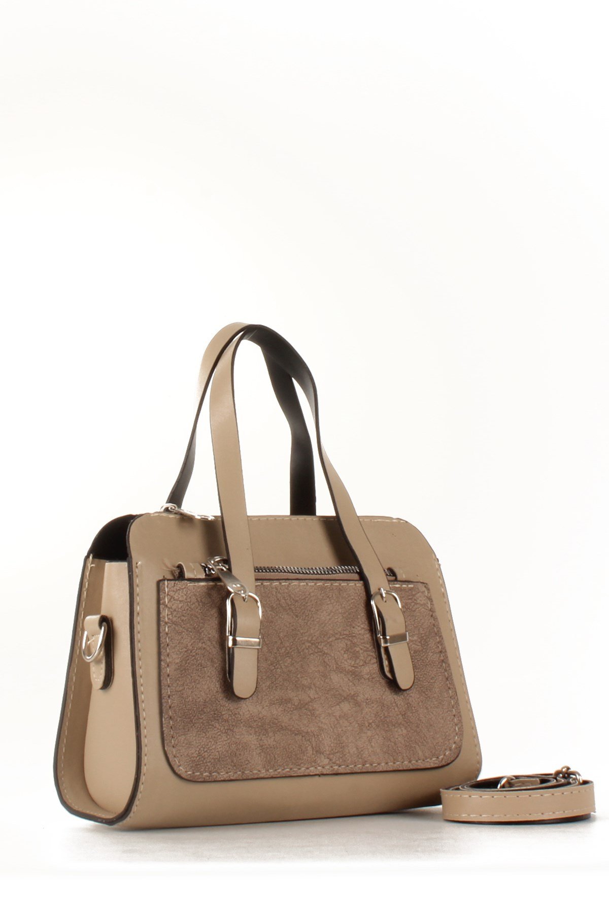 LWE20432-SLuwweLuwwe Bag'sKadın Midi-Üç Bölmeli El ve Omuz Çantası (20432)
