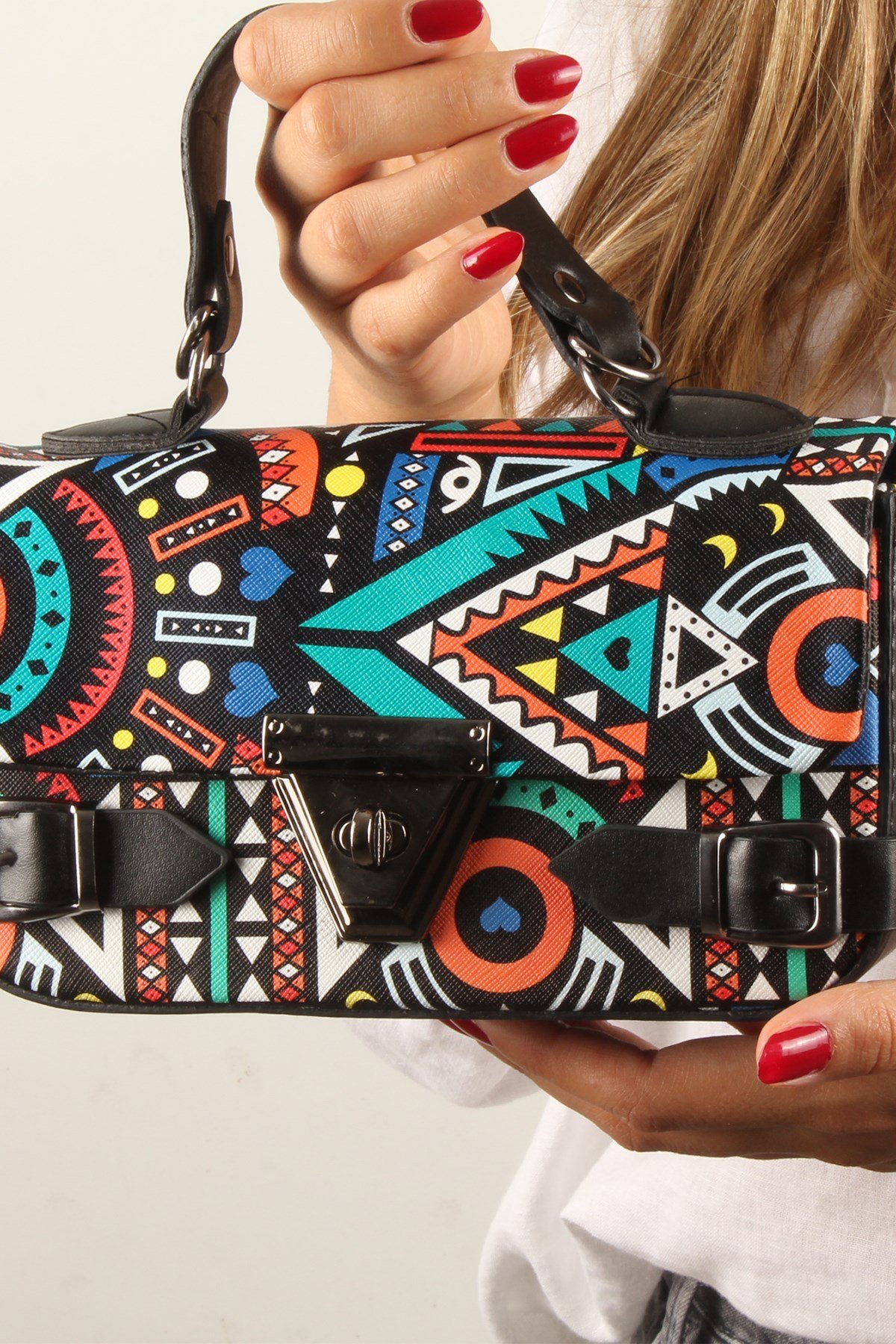 LWE20393-SLuwweLuwwe Bag'sKadın Mini Kapitone El ve Omuz Çantası (20393)