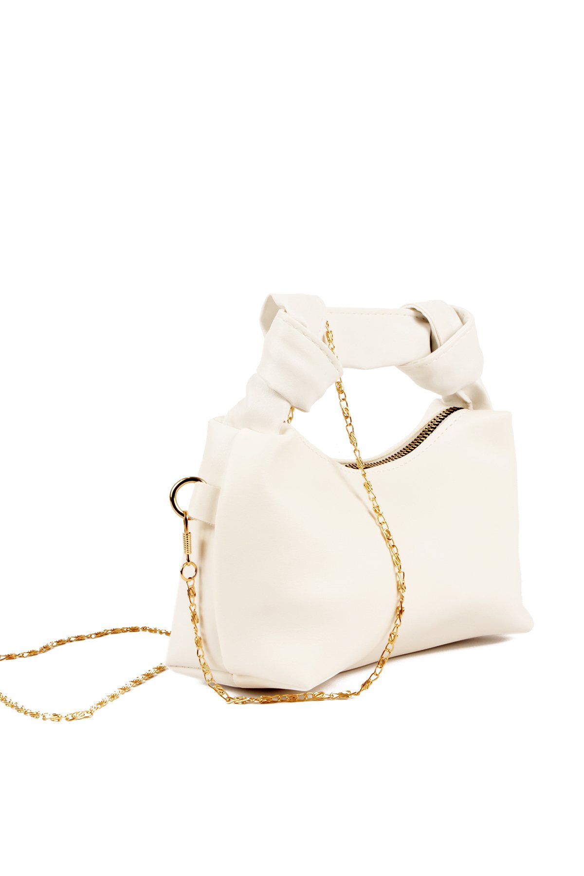 LWE20782-SyhLuwweBagsLuwwe Bag'sKadın Mini Urban El Saplı Zincir Askılı Fermuarlı El ve Omuz Çantası (20782)