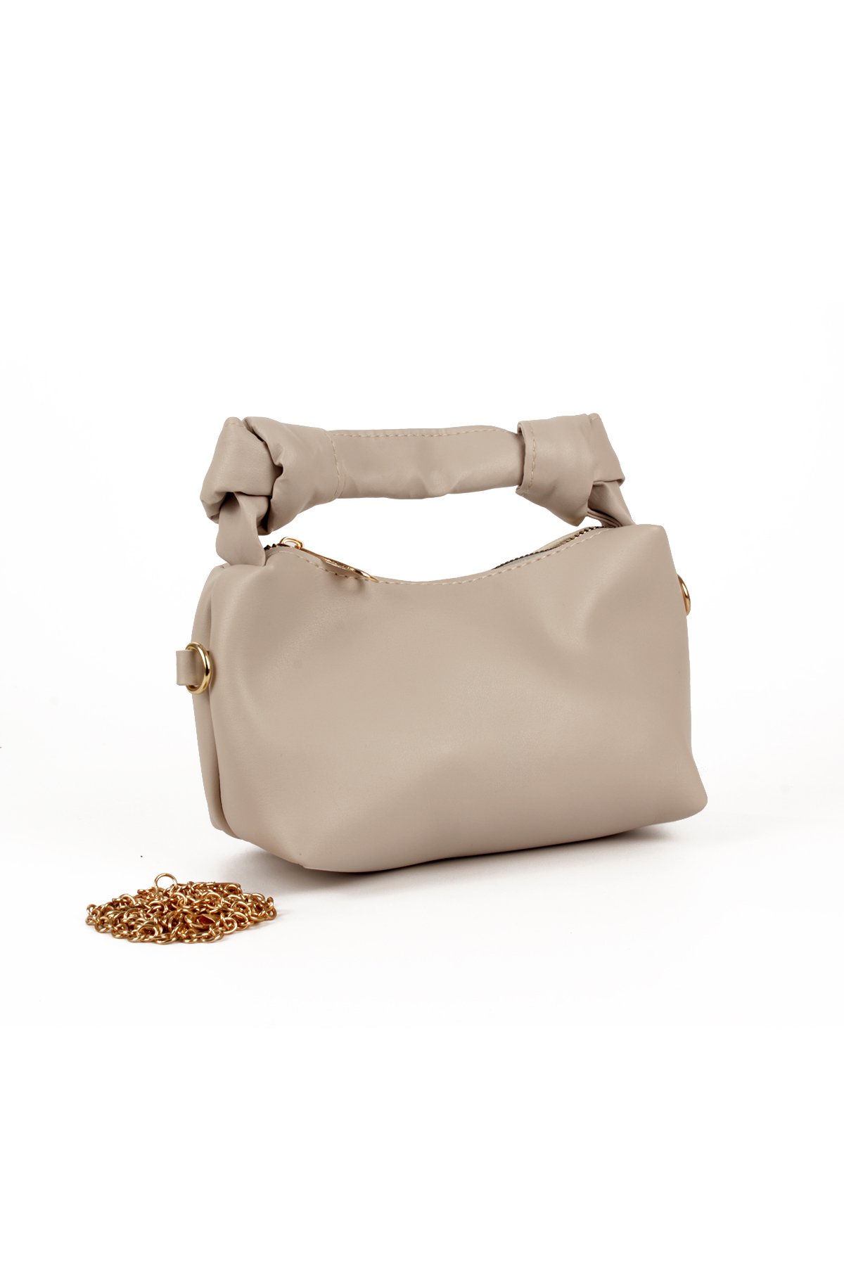 LWE20782-SyhLuwweBagsLuwwe Bag'sKadın Mini Urban El Saplı Zincir Askılı Fermuarlı El ve Omuz Çantası (20782)