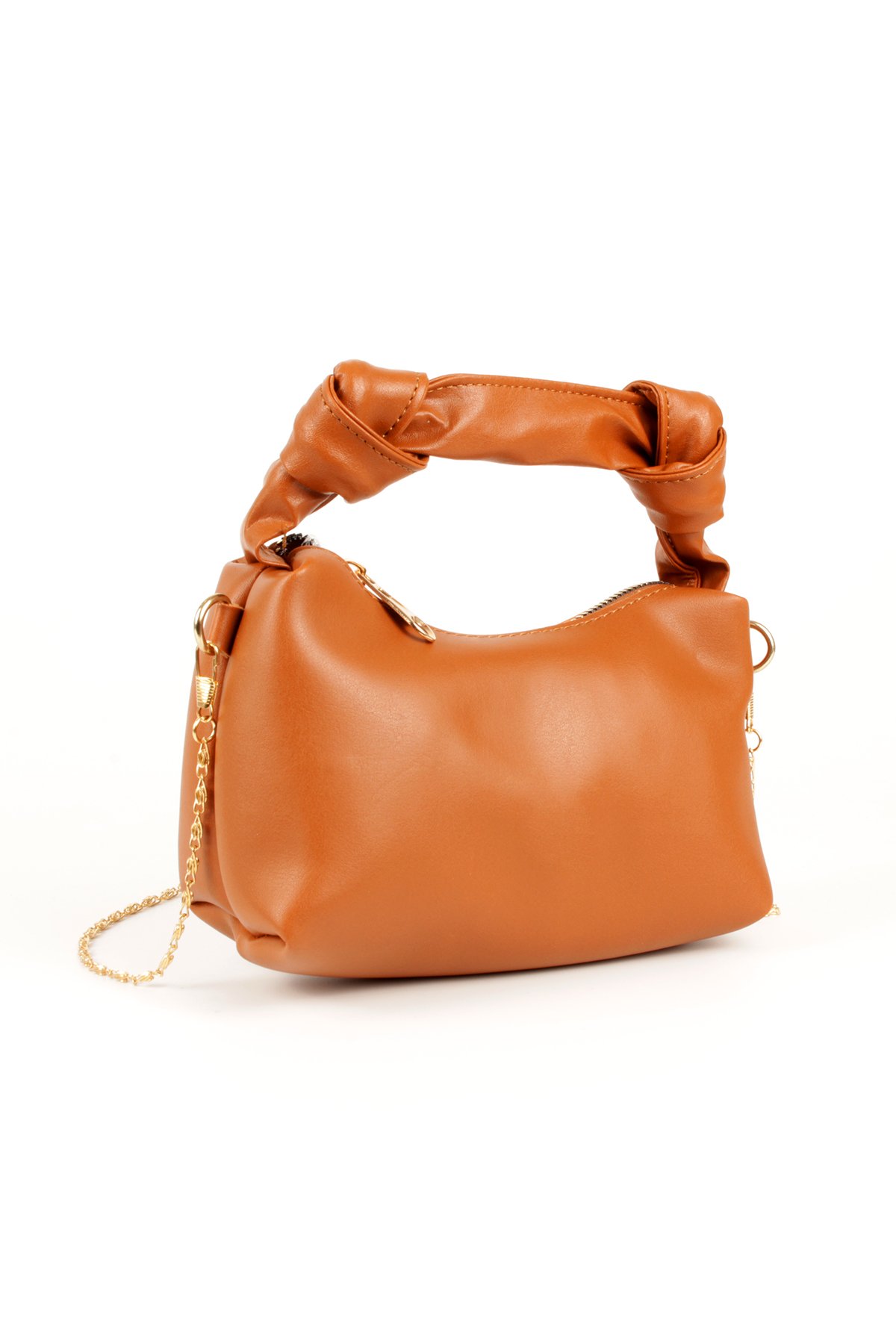 LWE20782-SyhLuwweBagsLuwwe Bag'sKadın Mini Urban El Saplı Zincir Askılı Fermuarlı El ve Omuz Çantası (20782)