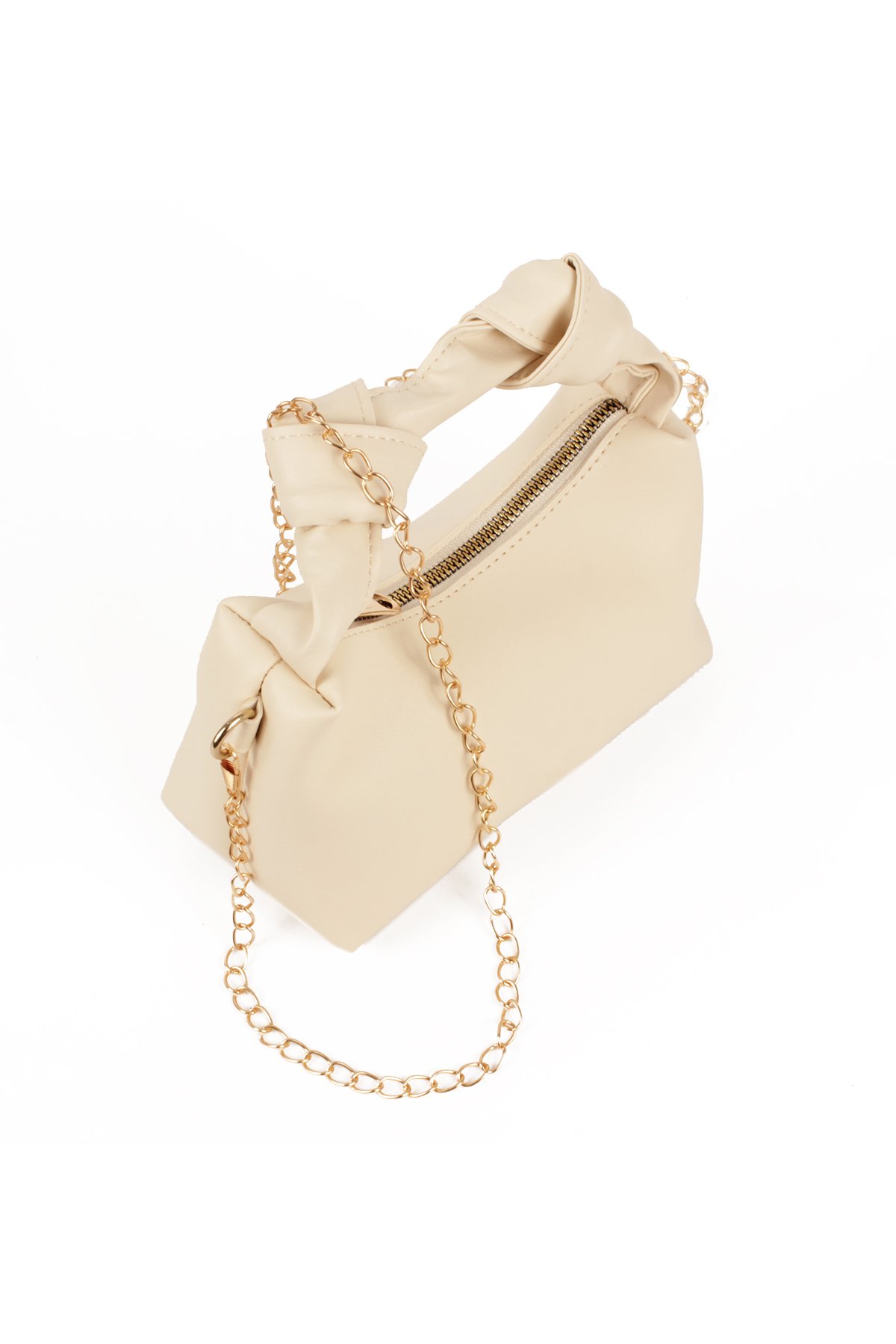 LWE20782-SyhLuwweBagsLuwwe Bag'sKadın Mini Urban El Saplı Zincir Askılı Fermuarlı El ve Omuz Çantası (20782)