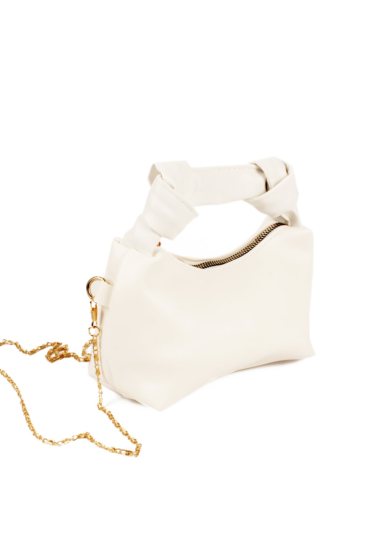 LWE20782-SyhLuwweBagsLuwwe Bag'sKadın Mini Urban El Saplı Zincir Askılı Fermuarlı El ve Omuz Çantası (20782)