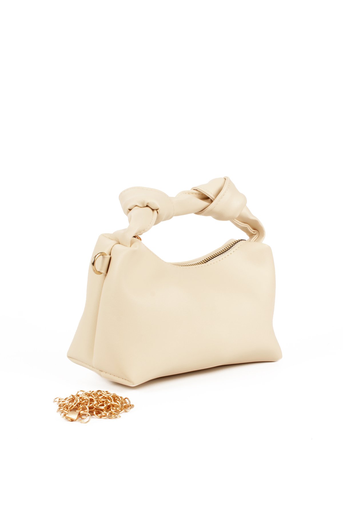 LWE20782-SyhLuwweBagsLuwwe Bag'sKadın Mini Urban El Saplı Zincir Askılı Fermuarlı El ve Omuz Çantası (20782)