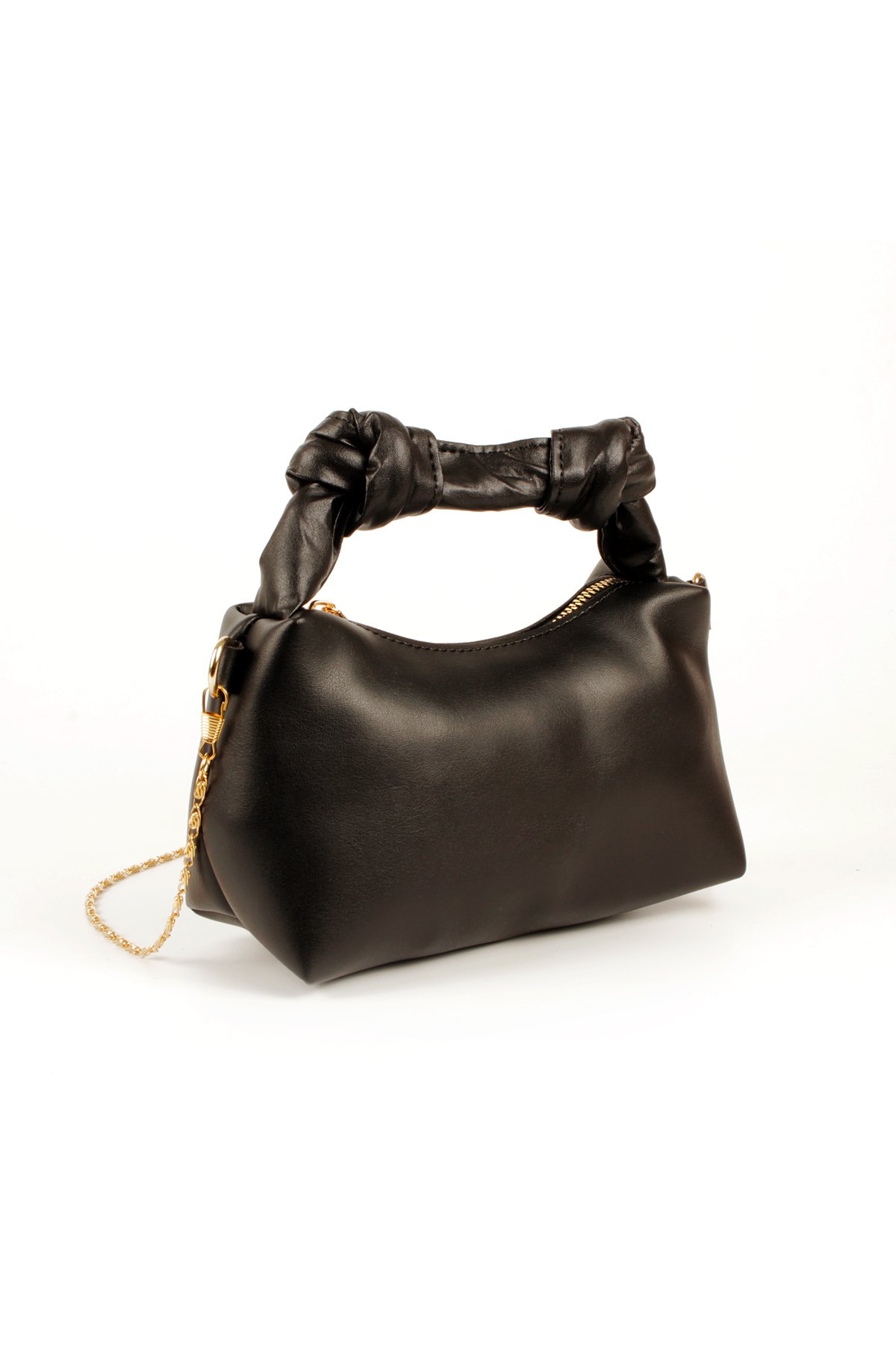 LWE20782-SyhLuwweBagsLuwwe Bag'sKadın Mini Urban El Saplı Zincir Askılı Fermuarlı El ve Omuz Çantası (20782)