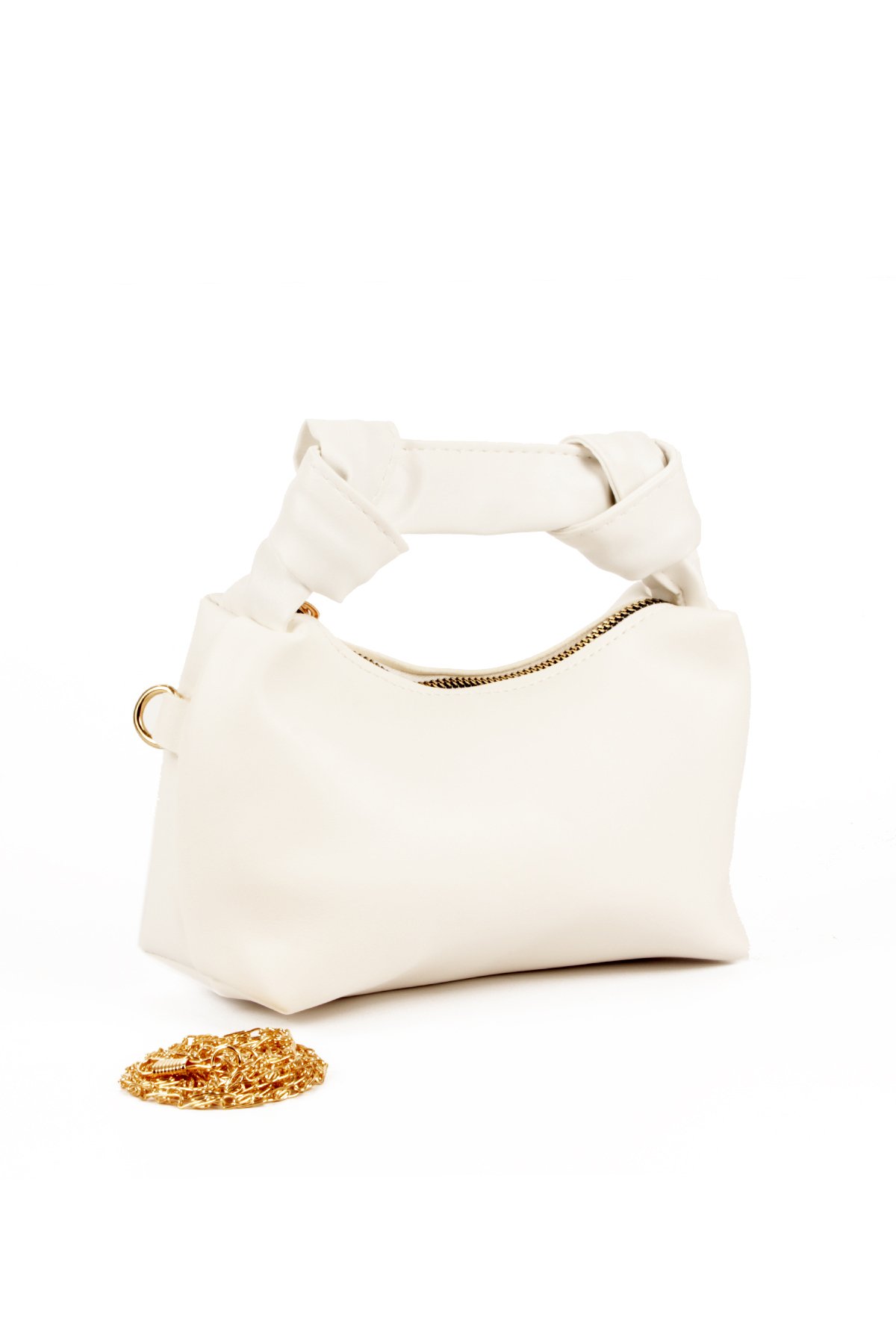 LWE20782-SyhLuwweBagsLuwwe Bag'sKadın Mini Urban El Saplı Zincir Askılı Fermuarlı El ve Omuz Çantası (20782)