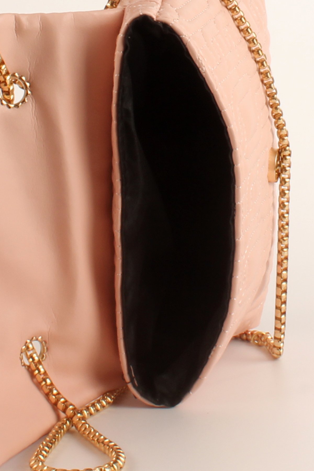 LWE10675-SyhTalhaLuwwe Bag'sKadın Motif Nakışlı Zincir Askılı Broşlu Kapak Omuz Çantası (10675)