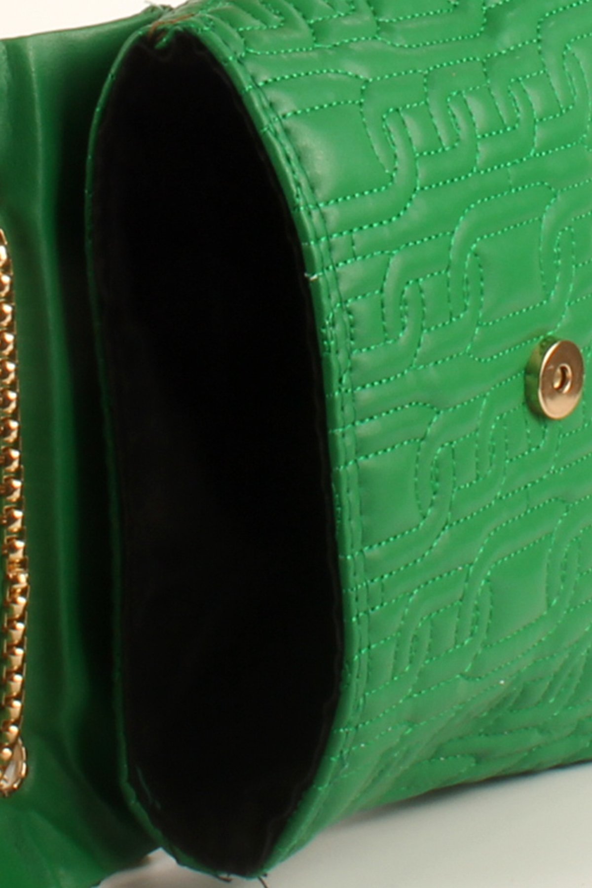 LWE10675-SyhTalhaLuwwe Bag'sKadın Motif Nakışlı Zincir Askılı Broşlu Kapak Omuz Çantası (10675)