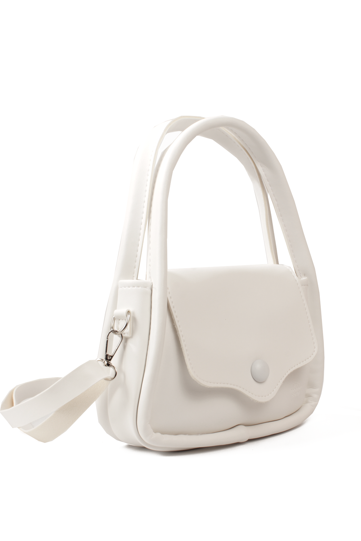 LWE10802-SyhTalhaLuwwe Bag'sKadın Omuz Askılı Kapaklı Kapama Yazı Detaylı El Ve Omuz Çantası (10802)