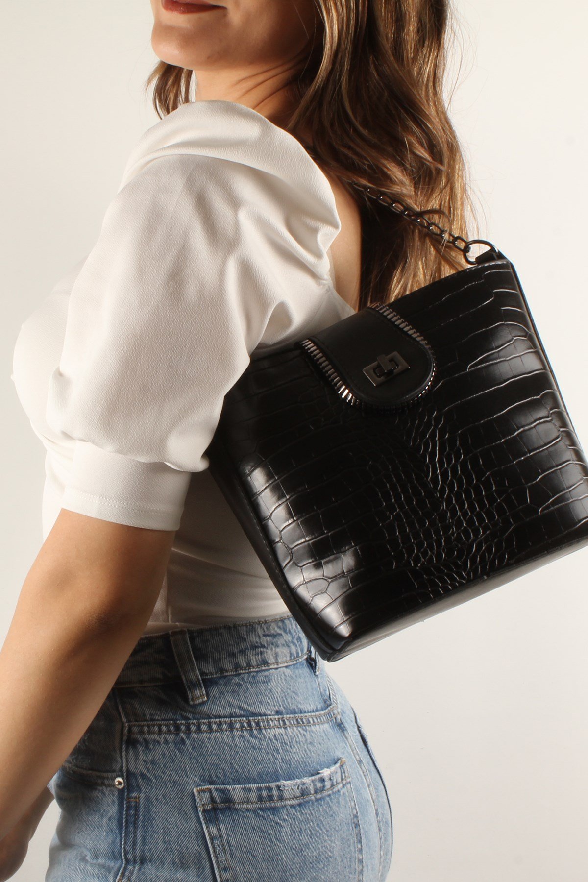 LWE10361-Kroka S.LuwweLuwwe Bag'sKadın Omuz ve El Çantası (10361)