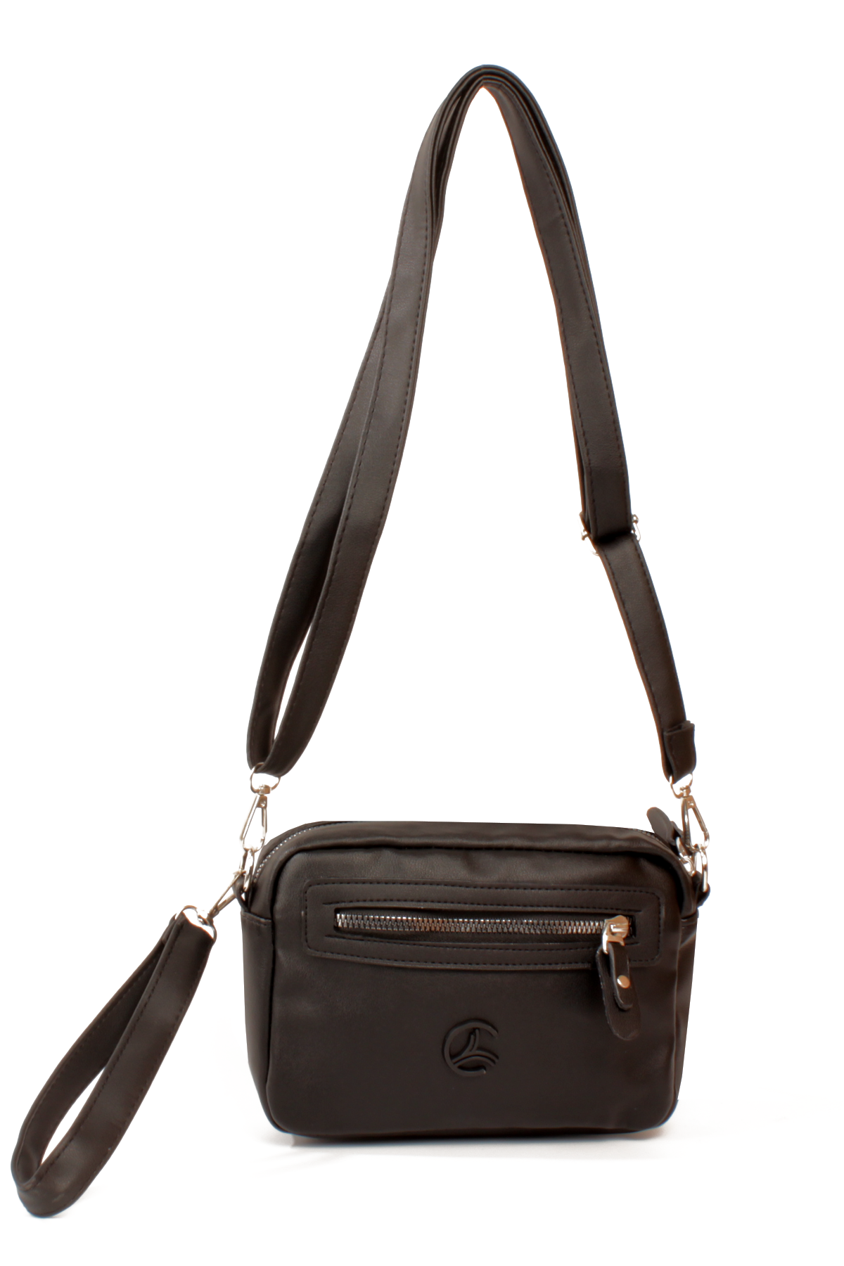 LWE10801-SyhTalhaLuwwe Bag'sKadın Orijinal Mini Urban Fermuarlı Üç Bölme Omuz Askılı Portföy El Saplı El Ve Omuz Çantası (10801)